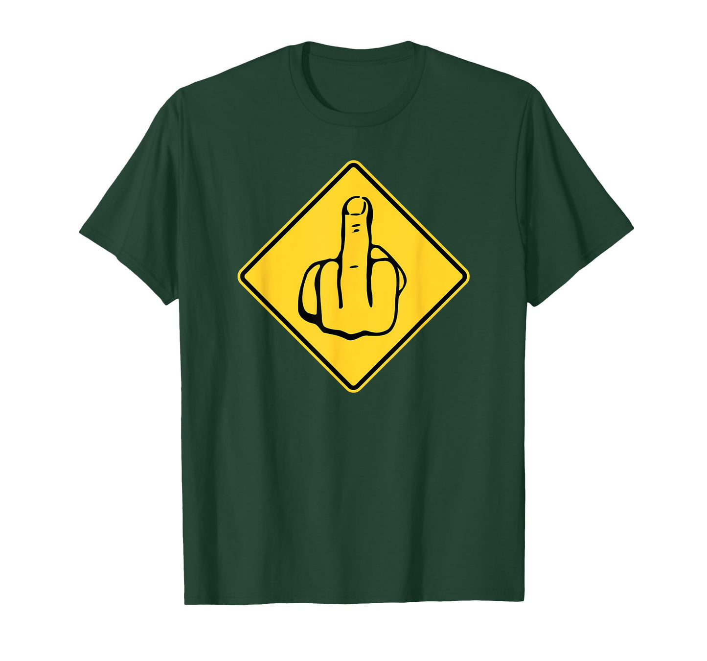 Middle Finger Gift Flipping The Bird Rude Insult Swearing T-Shirt