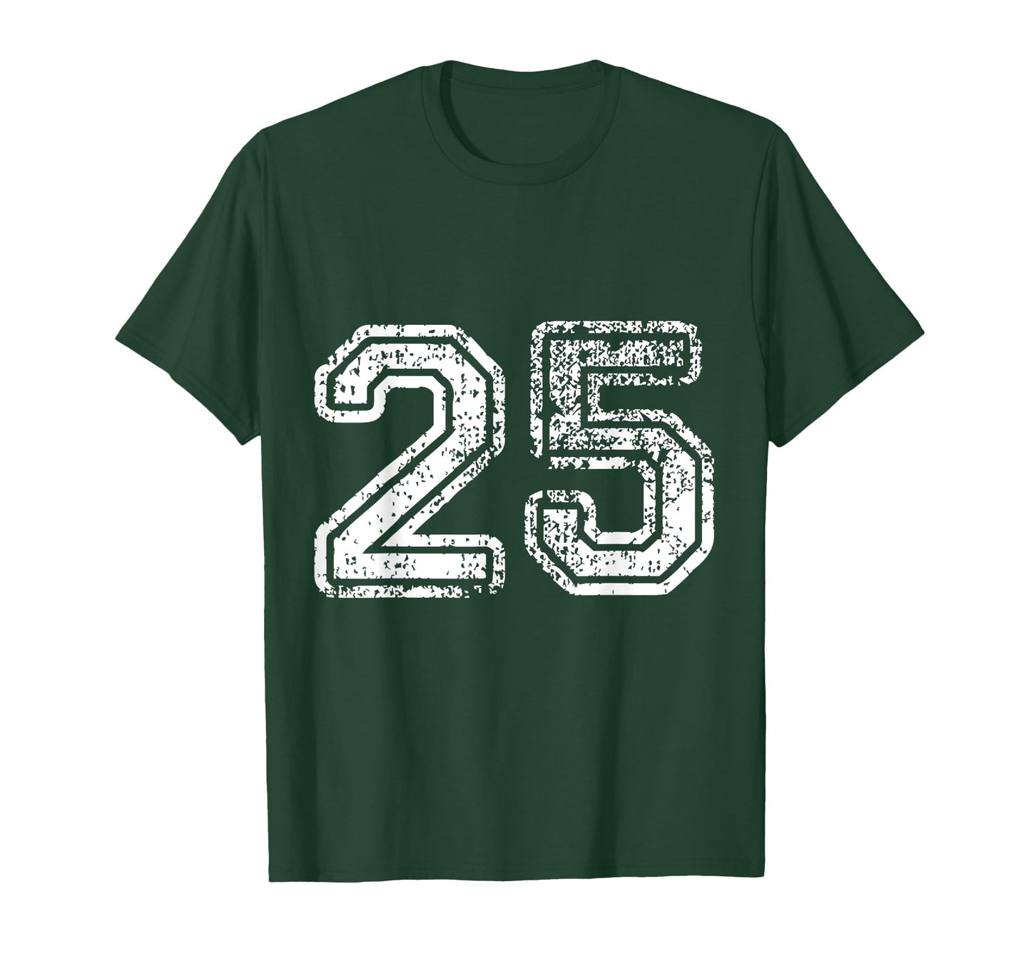 Distressed Number 25 Jersey T-Shirt T-Shirt