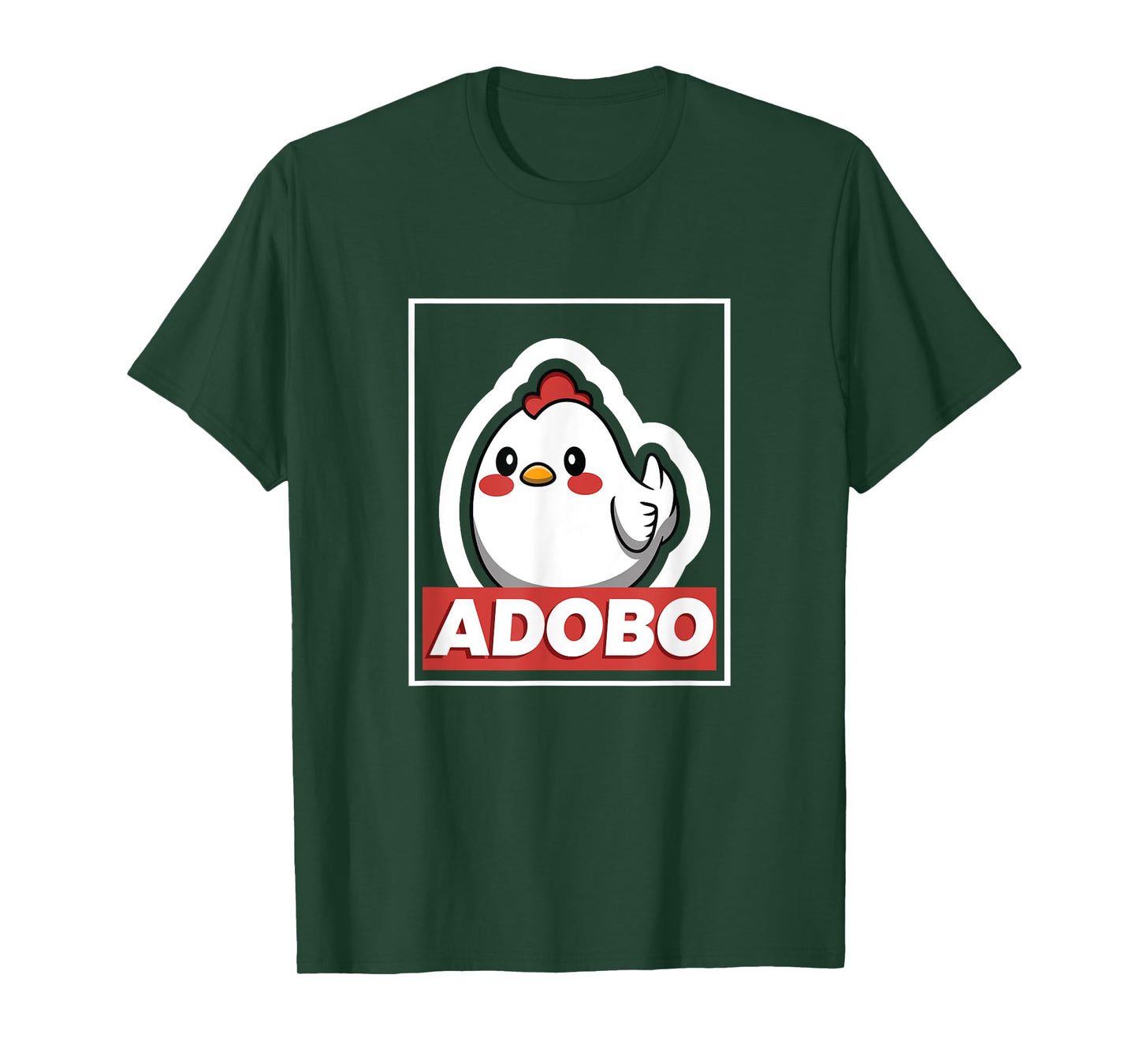 Adobo Chicken Kawaii Philippines Shirt Filipino Food Gift T-Shirt