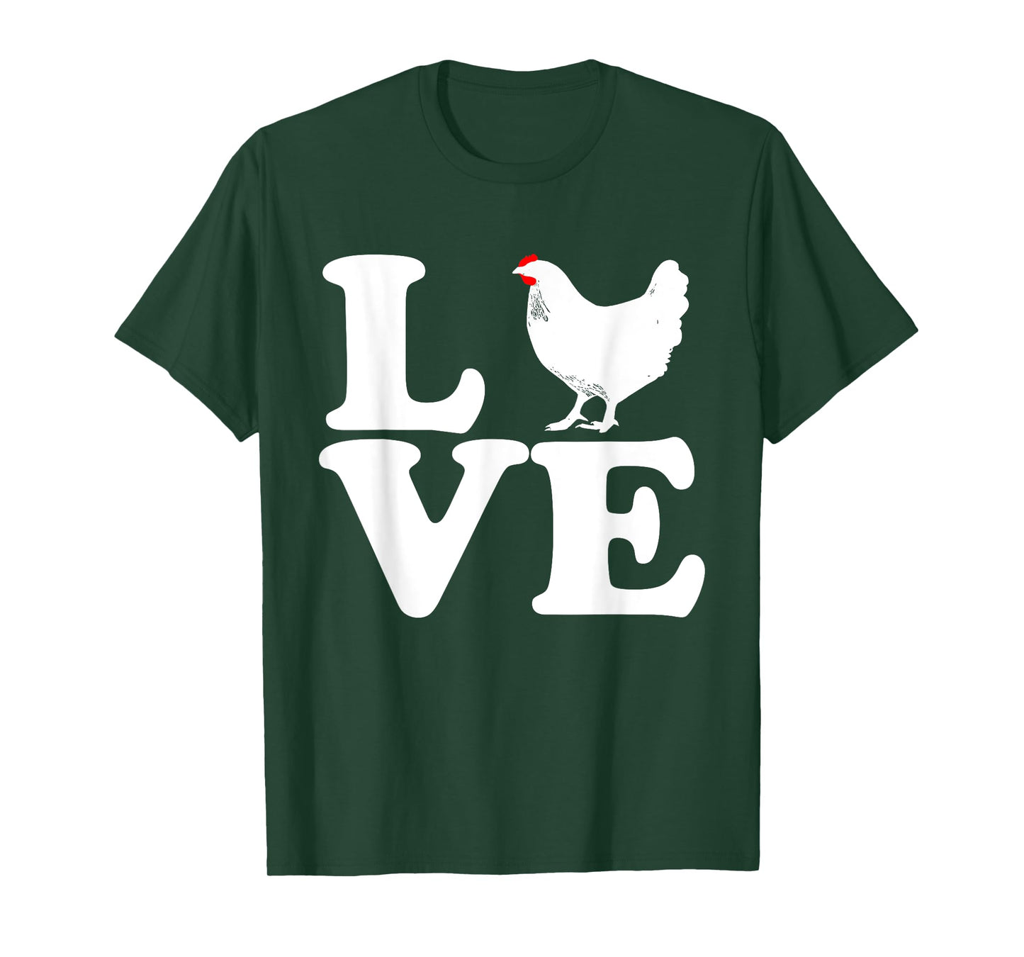 Love Chicken - Chicken Farmer Farming Gift T-Shirt