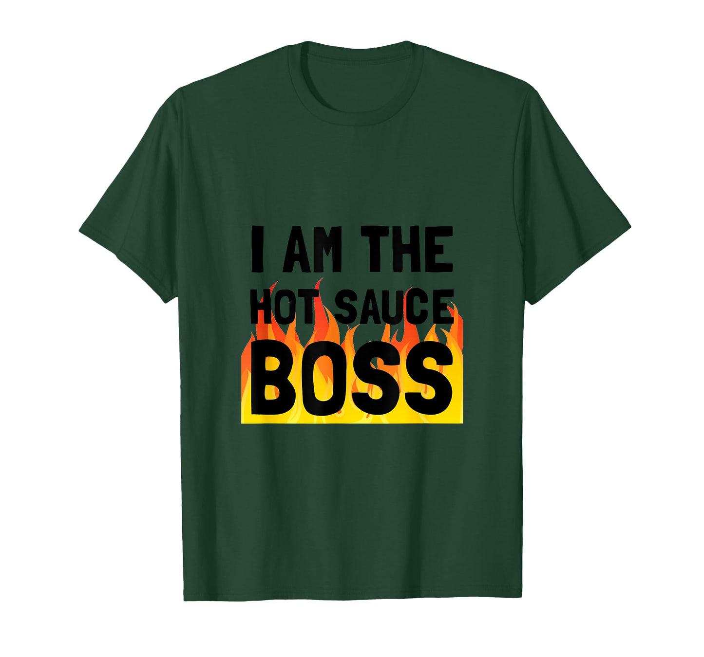 Hot Sauce Boss Funny T-Shirt T-Shirt