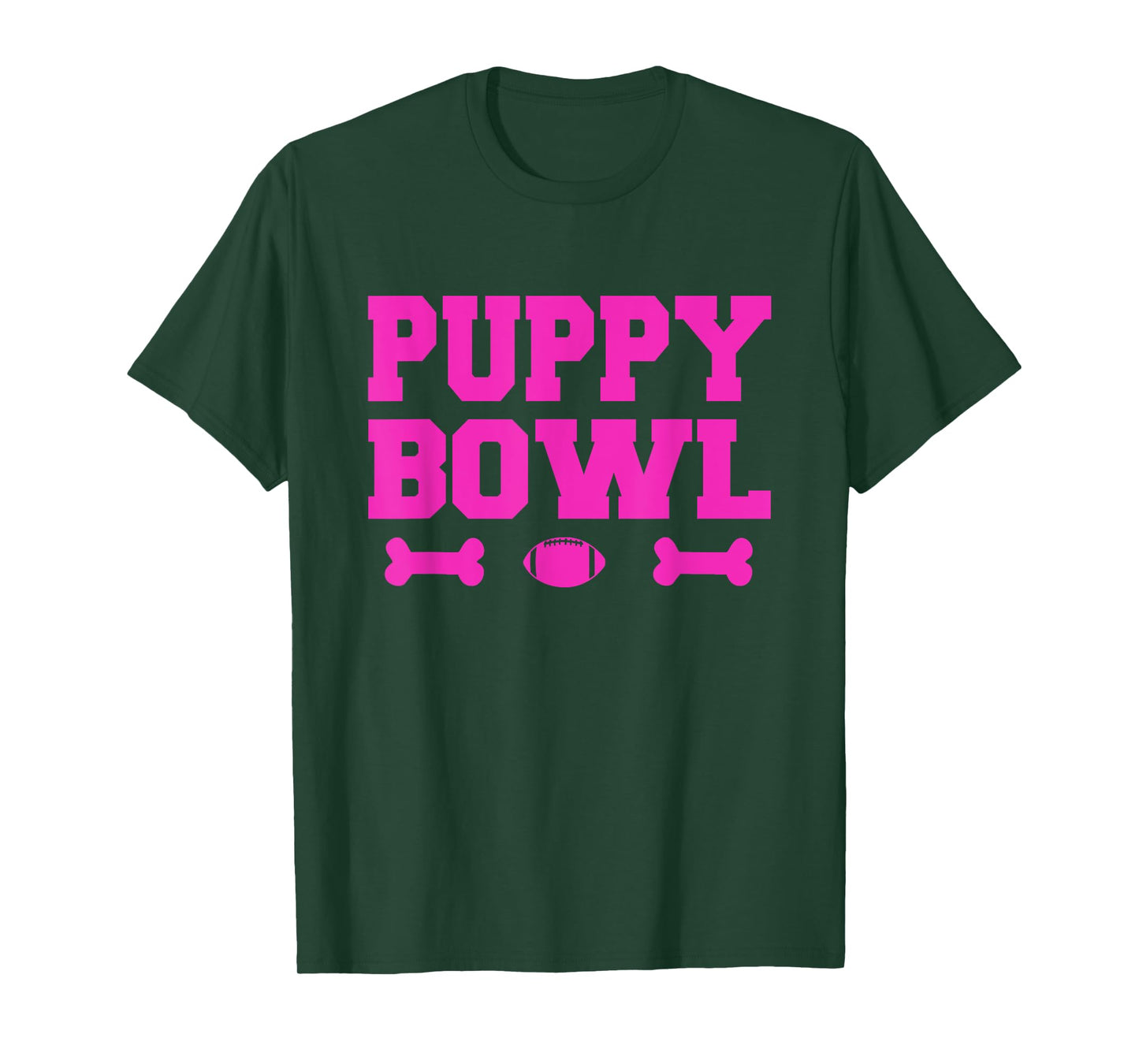 PUPPY BOWL FOOTBALL T SHIRT T-Shirt