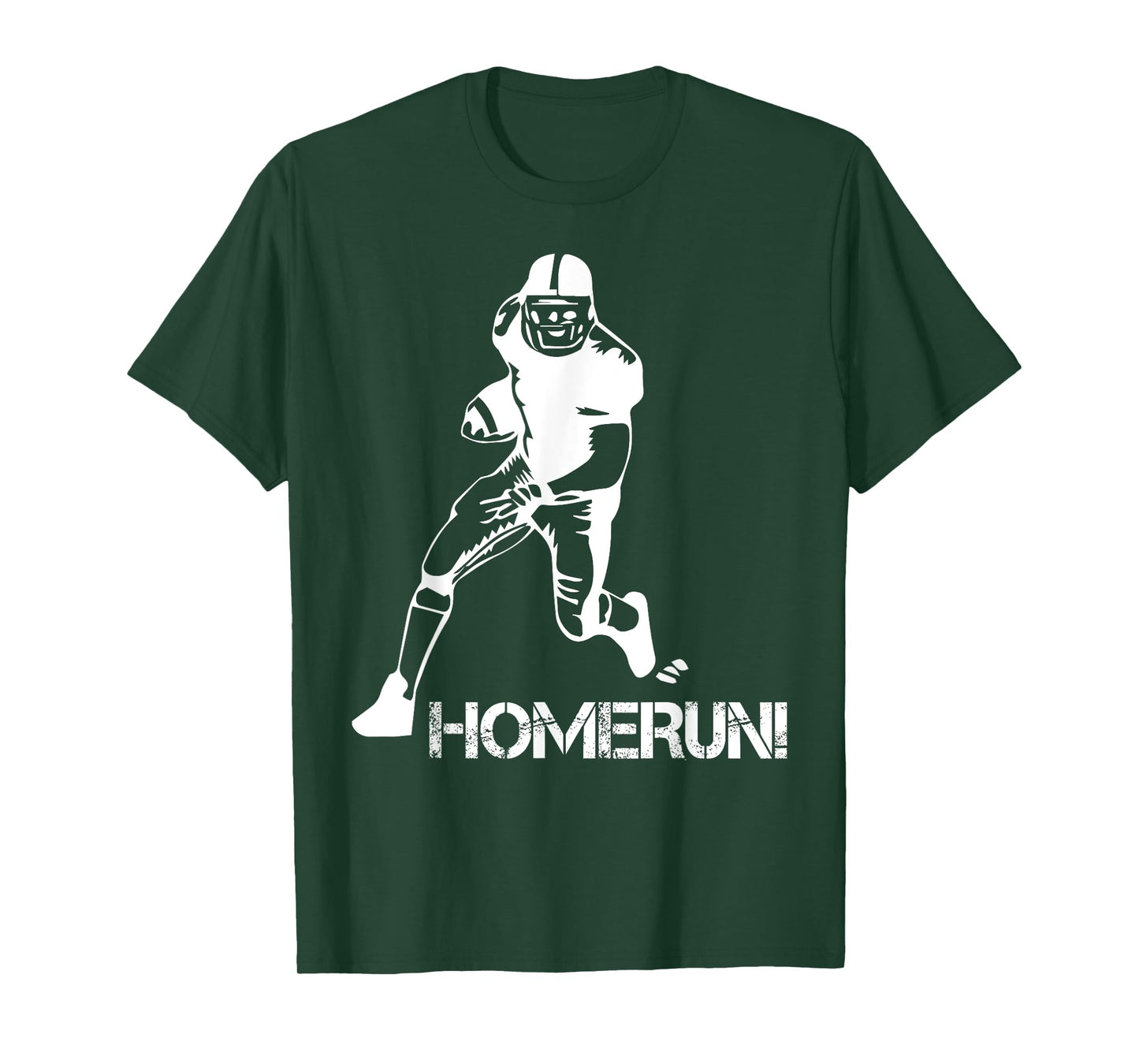 Homerun Football Funny Football Baseball Mix Up Humor T-Shirt