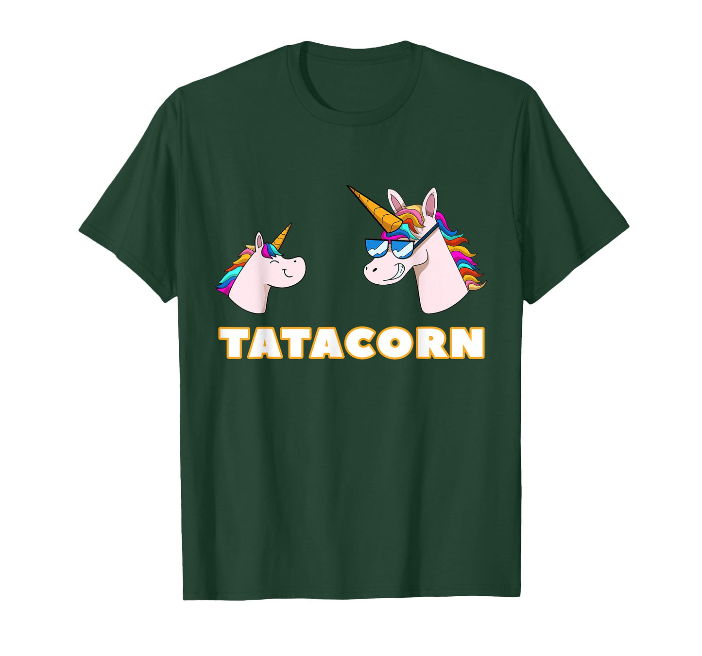 Tatacorn Tata 1 Kid Daddy Unicorn Father's Day T-Shirt