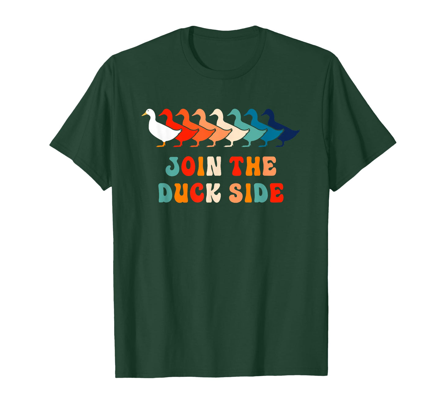 Vintage Ducky Retro Duck Pun 70s 80s Funny Duck T-Shirt