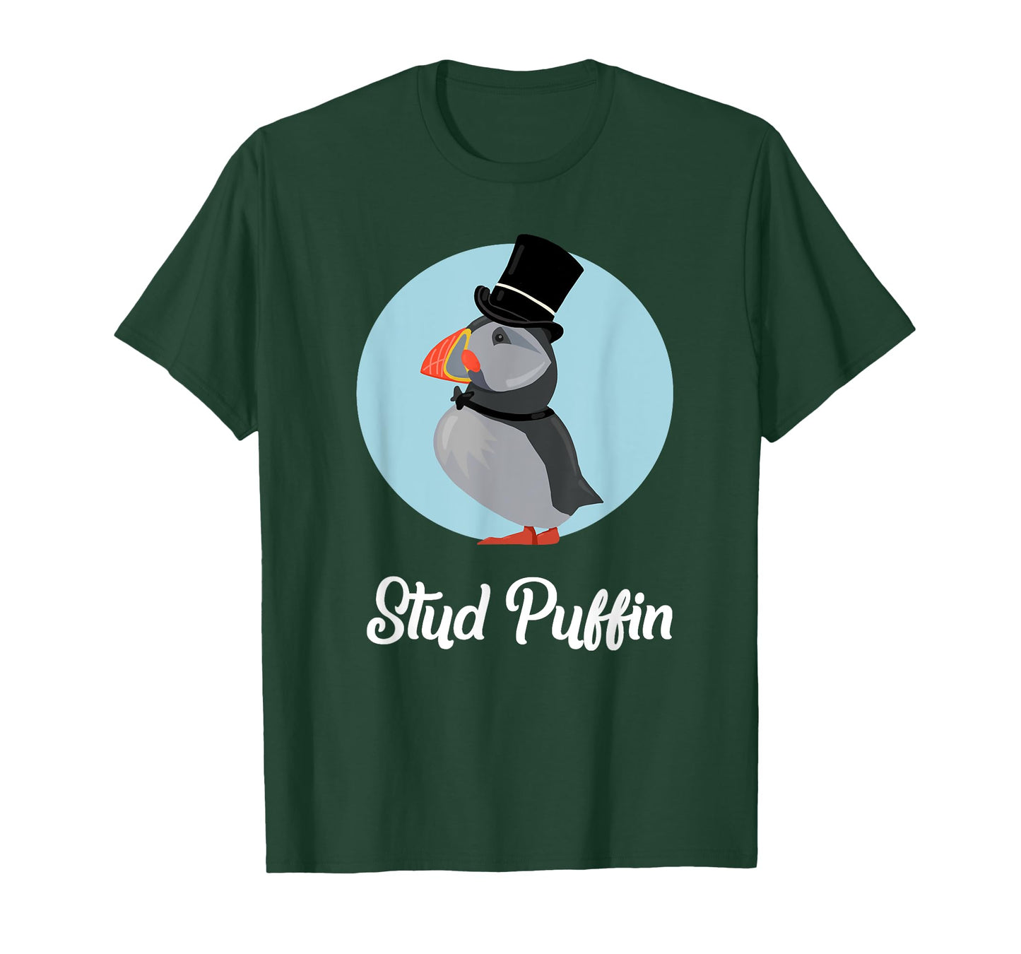 Stud Puffin T-Shirt Seabird Lover Stud Muffin Gift Tee T-Shirt