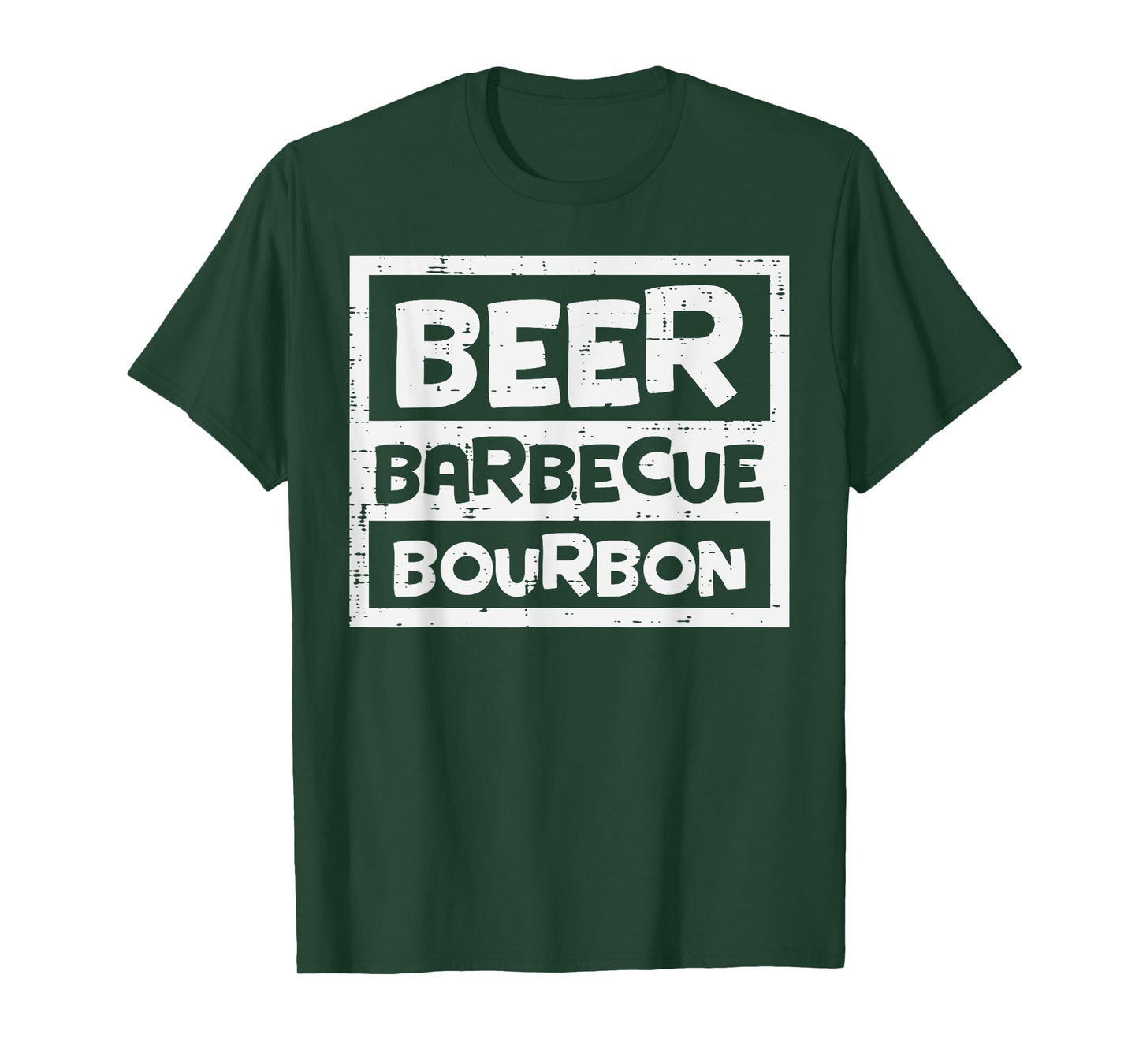 Barbecue Bourbon Fun Bbq Grill Meat Grilling Dad Men T-Shirt
