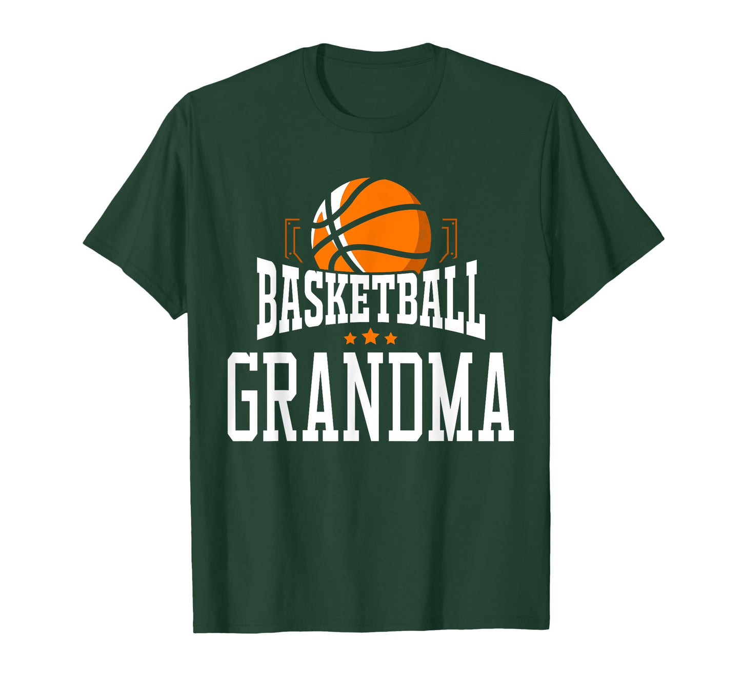 Basketball Grandma Team Sports Fan T-Shirt