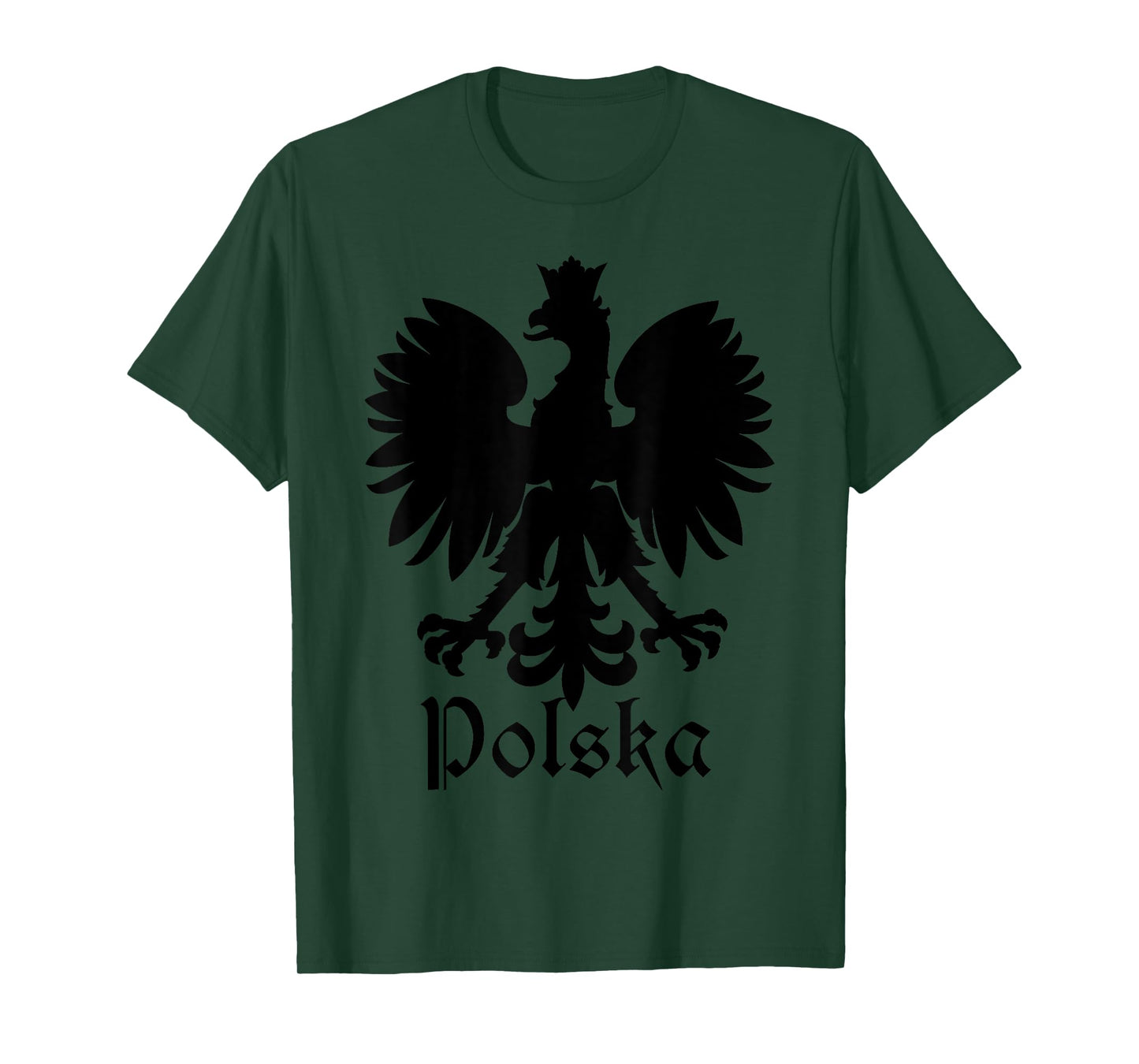 Polska Poland Flag Pride Eagle Polish Roots T-Shirt