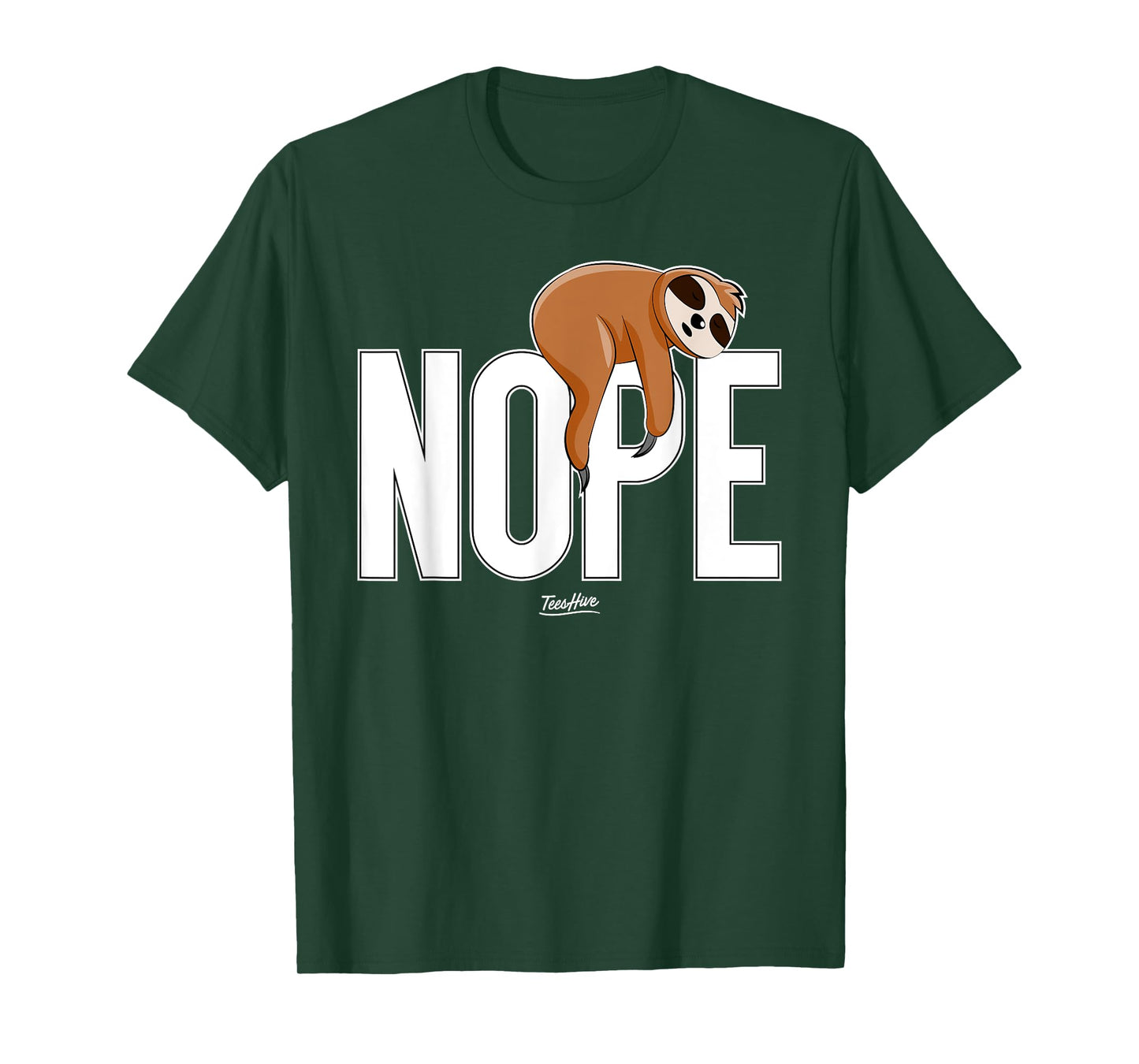 Men Nope Sloth T-Shirt