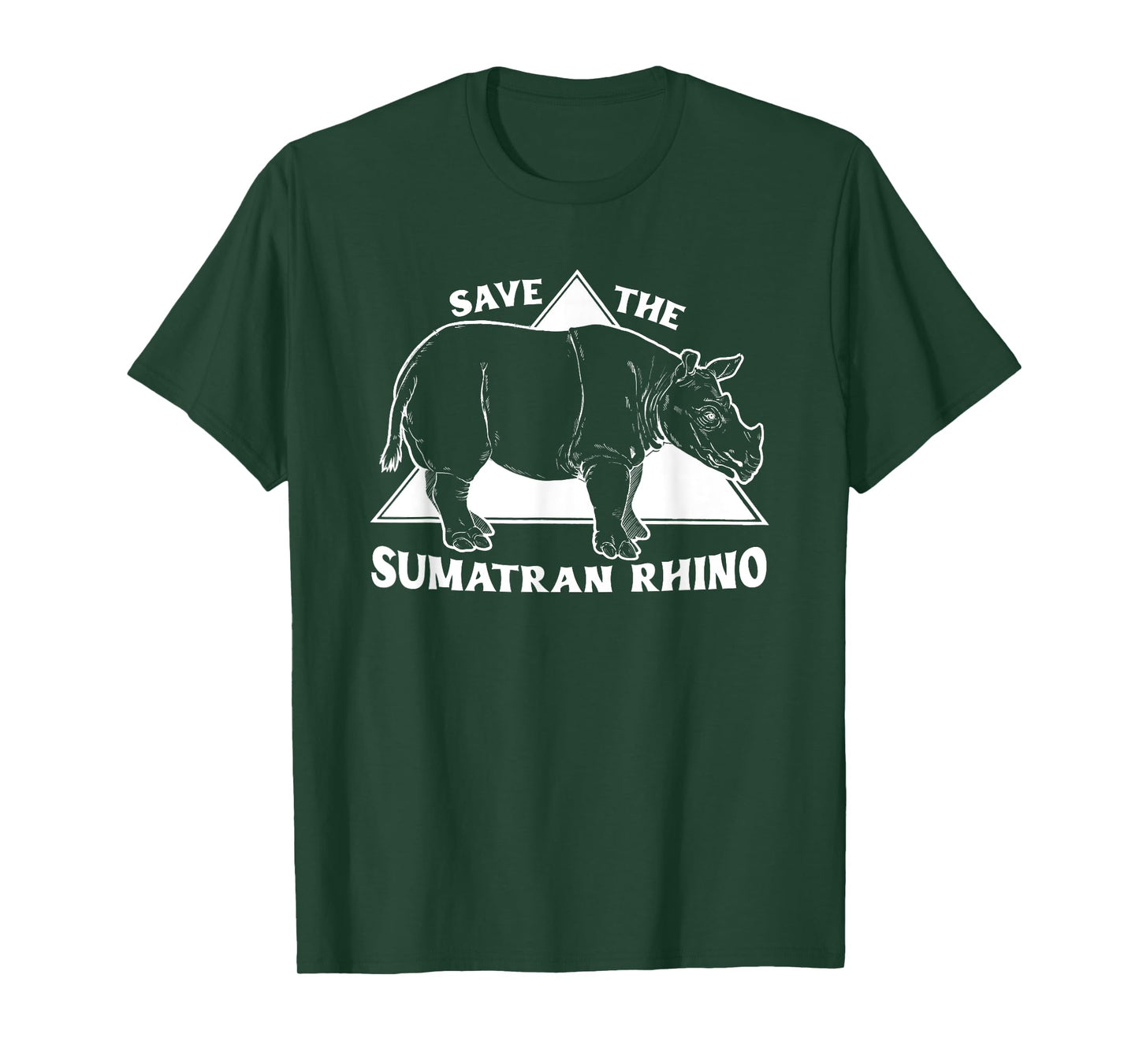 Save The Rhinos - Sumatran Rhino - T-Shirt