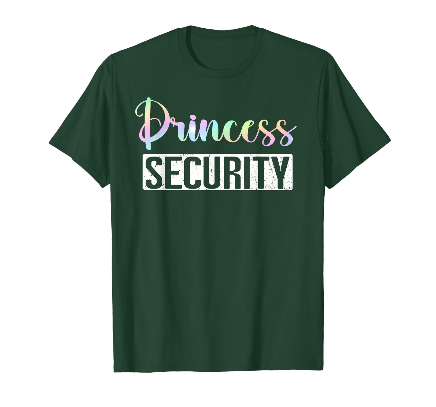 Princess Security Halloween Mom Dad Parents Adult Costume T-Shirt