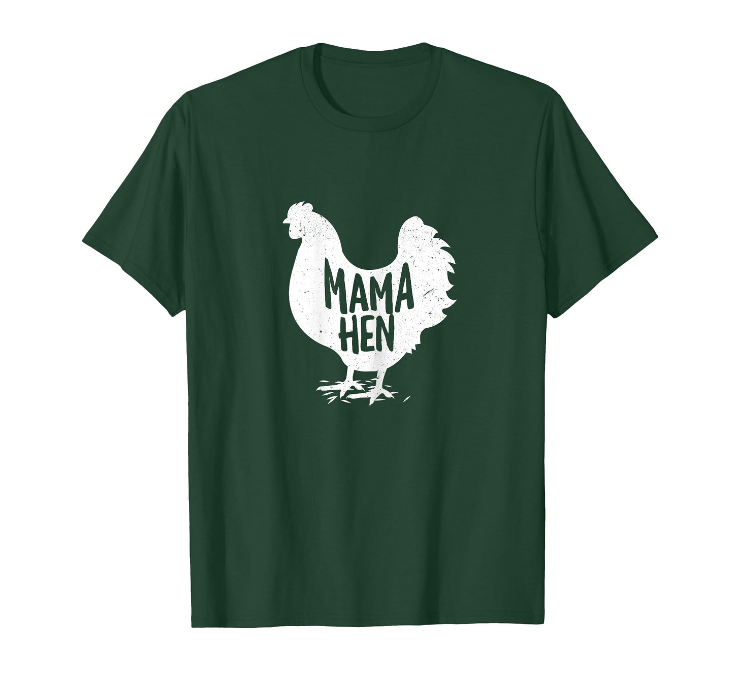 Mama Hen Chicken Funny Farm Wife Mom Mommy Mother Farmer T-Shirt
