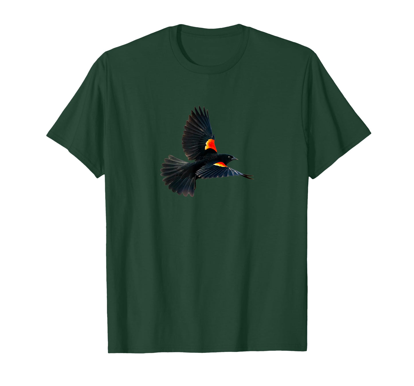 Red-winged Blackbird Tshirt Bird Passerine Bird Watcher T-Shirt
