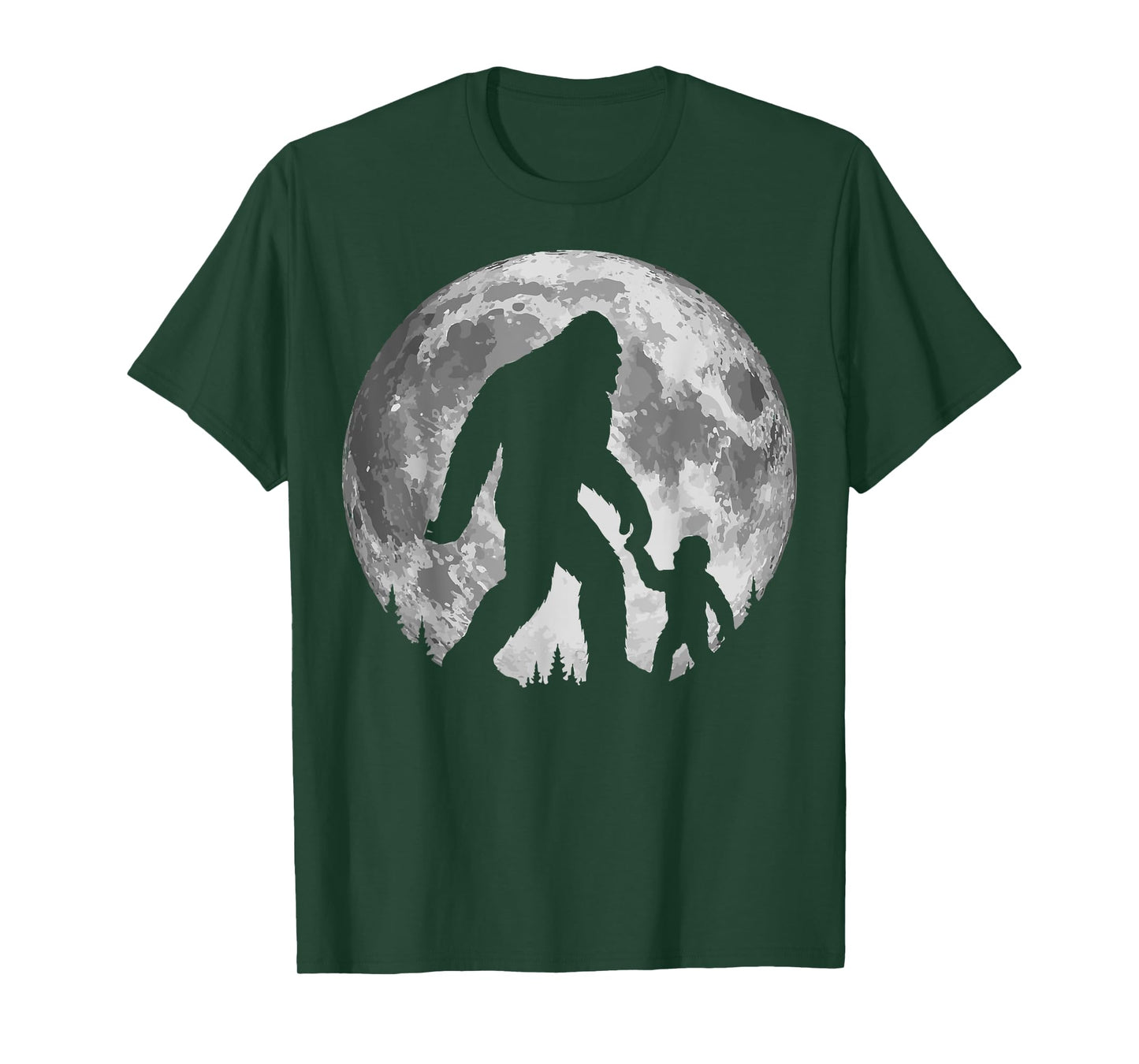 Bigfoot Son Father's Day Matching T-Shirt