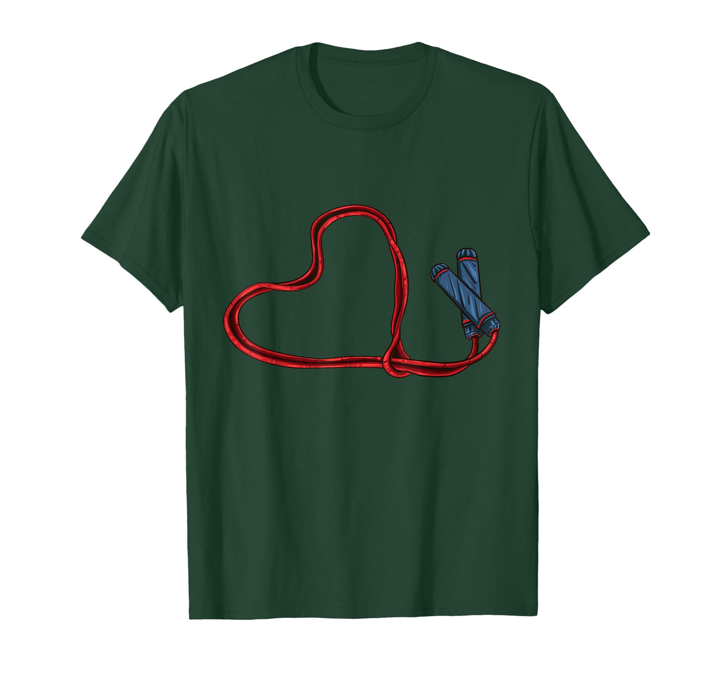 Love Skipping Rope Heart Jump Rope Lover T-Shirt