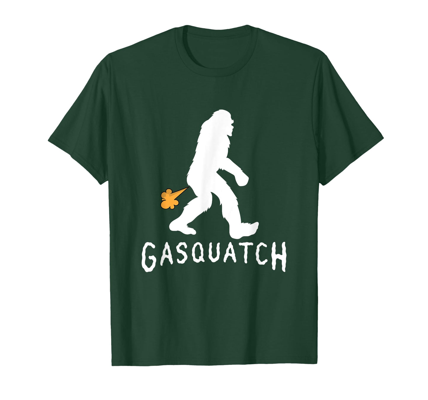 Gasquatch Funny Bigfoot Farting Gassy Sasquatch Fart T-Shirt