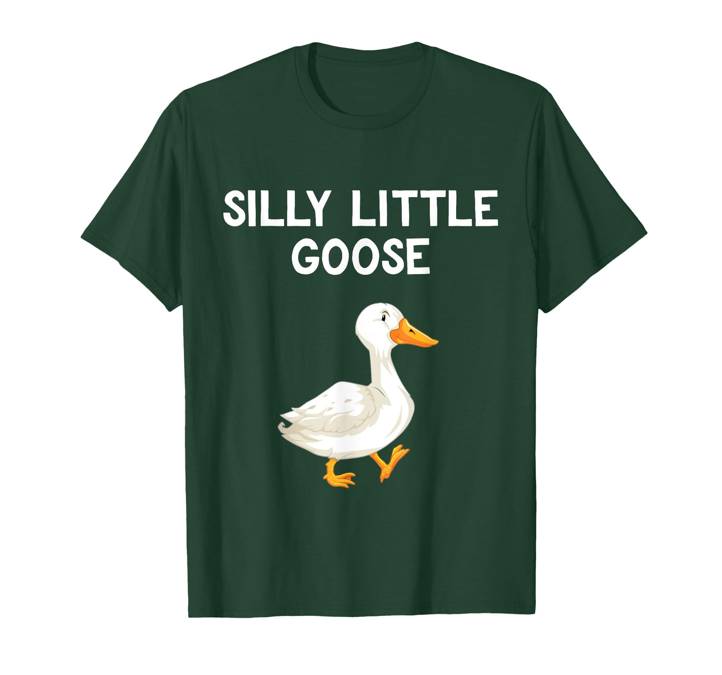 Funny Goose Humour For Kids Goose Lovers Silly Little Goose T-Shirt