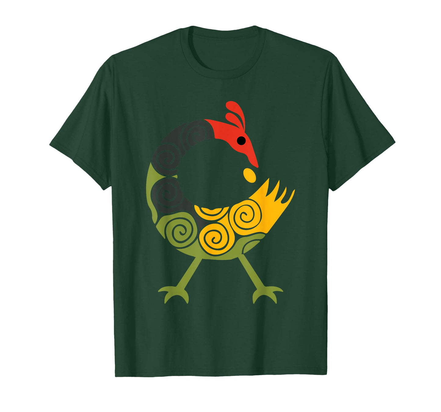 Bird Adinkra Symbol Ghana Sankofa Black History T-Shirt