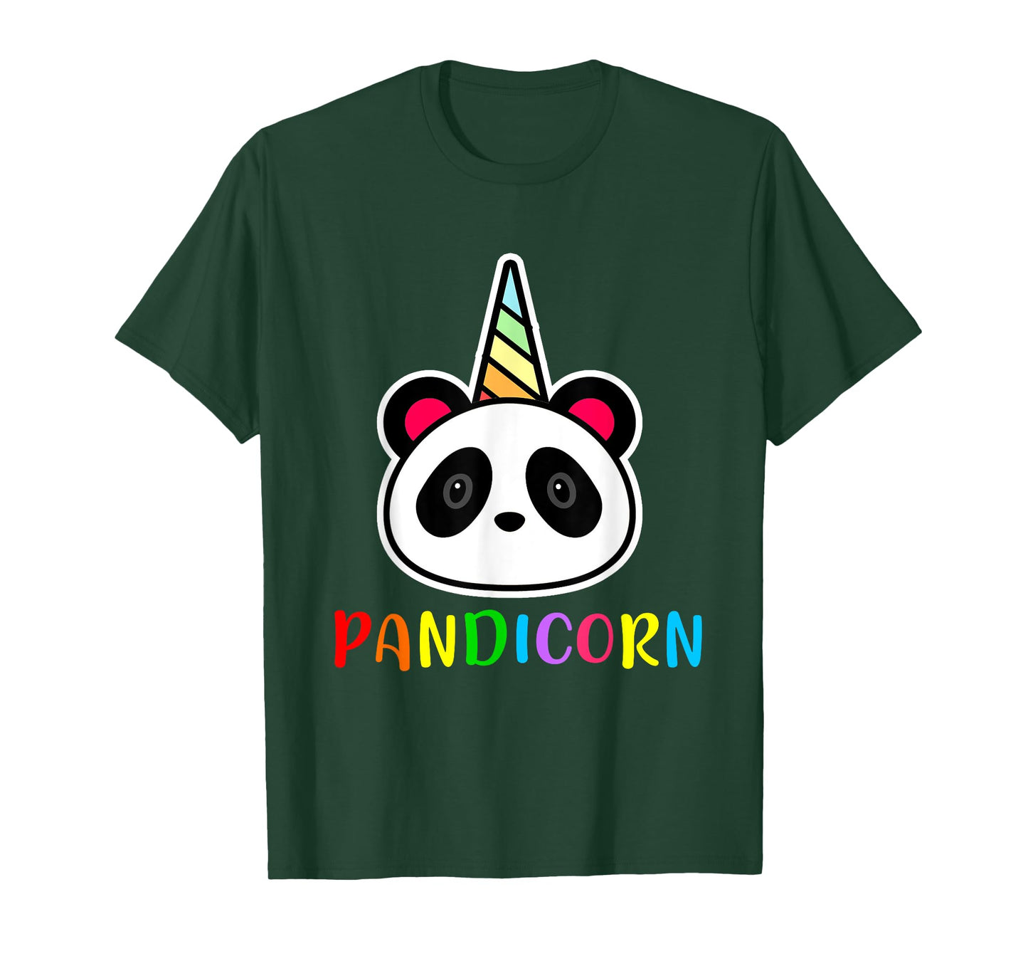 Cute Panda Unicorn Pandicorn Birthday Panda T-Shirt
