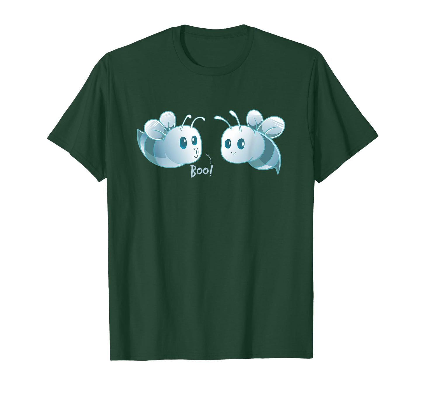 Boo Bees Halloween Ghost Bee Here for the Boos Funny Ghosts T-Shirt