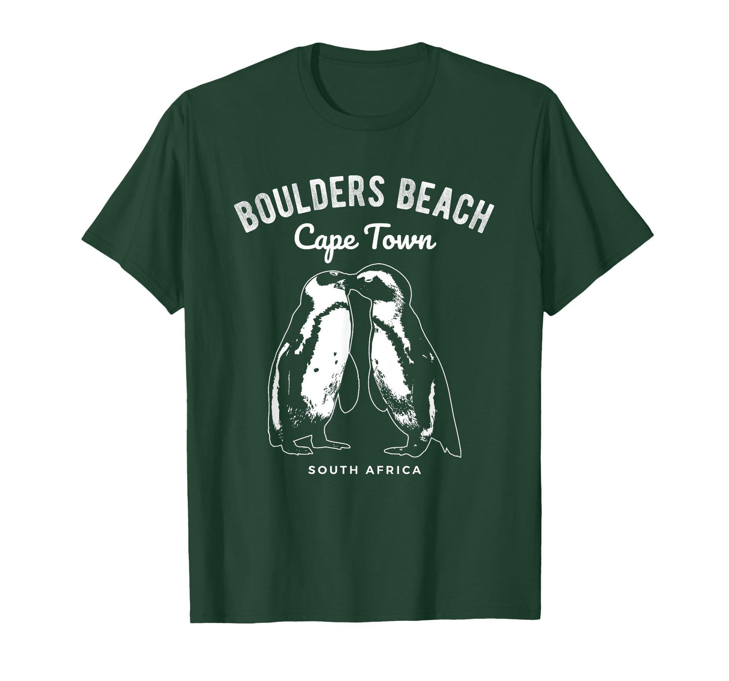 Cape Town South Africa Boulders Beach Penguin T-Shirt