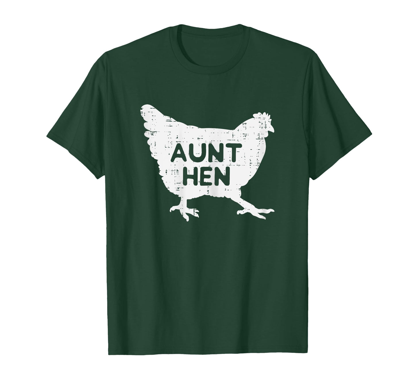 Aunt Hen Chicken Mothers Day Farm Farmer Aunty Auntie Women T-Shirt