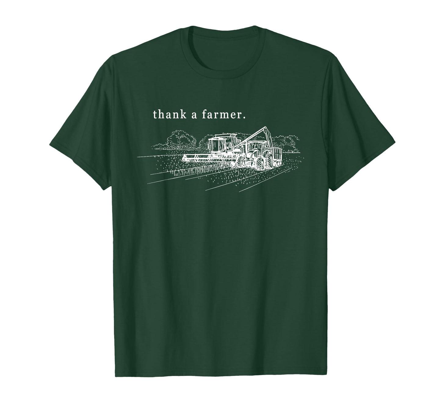 Farming Cattle Thank A Farmer T-Shirt