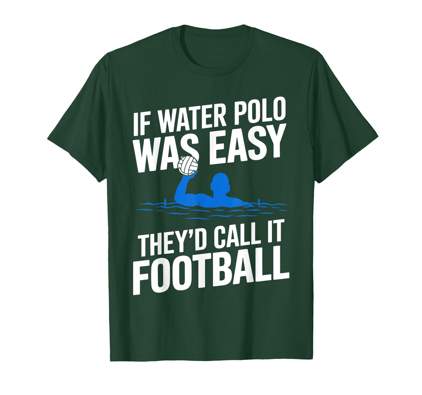 Funny Water Polo Art For Men Women Gag Water Polo Player T-Shirt