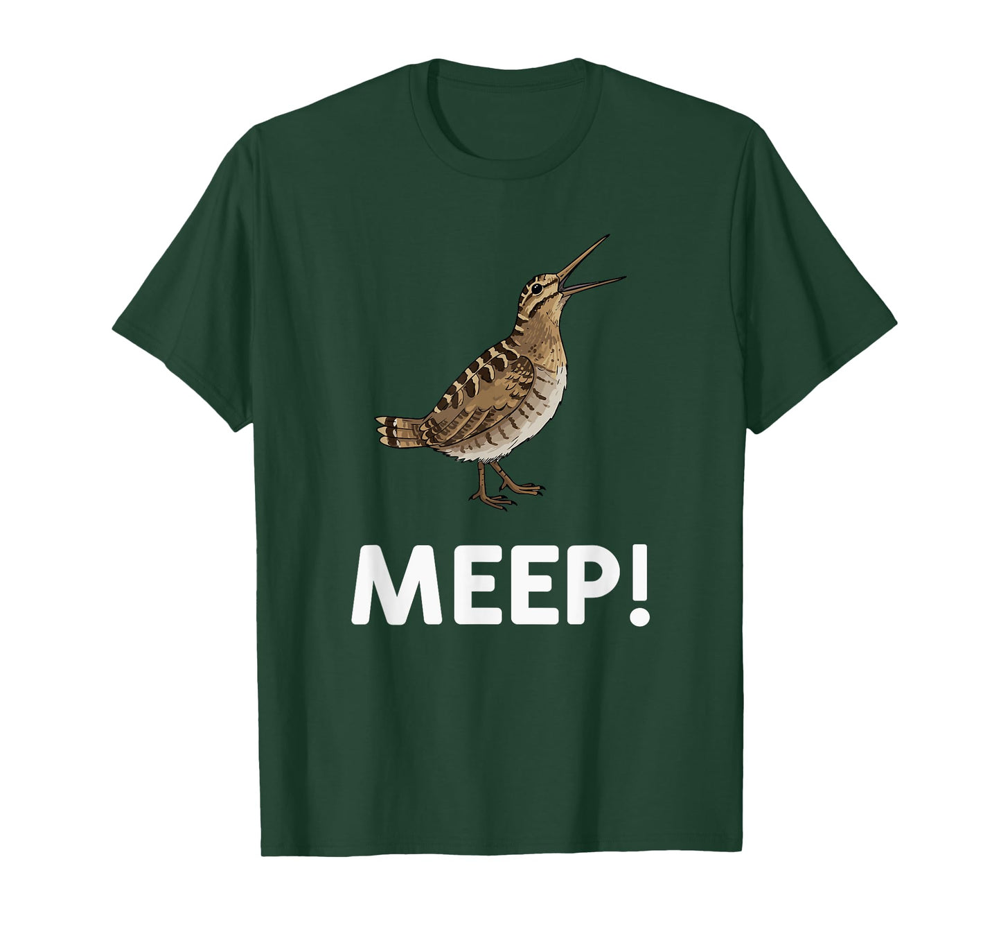 Meeb Meme Bird Saying Meep Bird American Woodcocks Meep T-Shirt