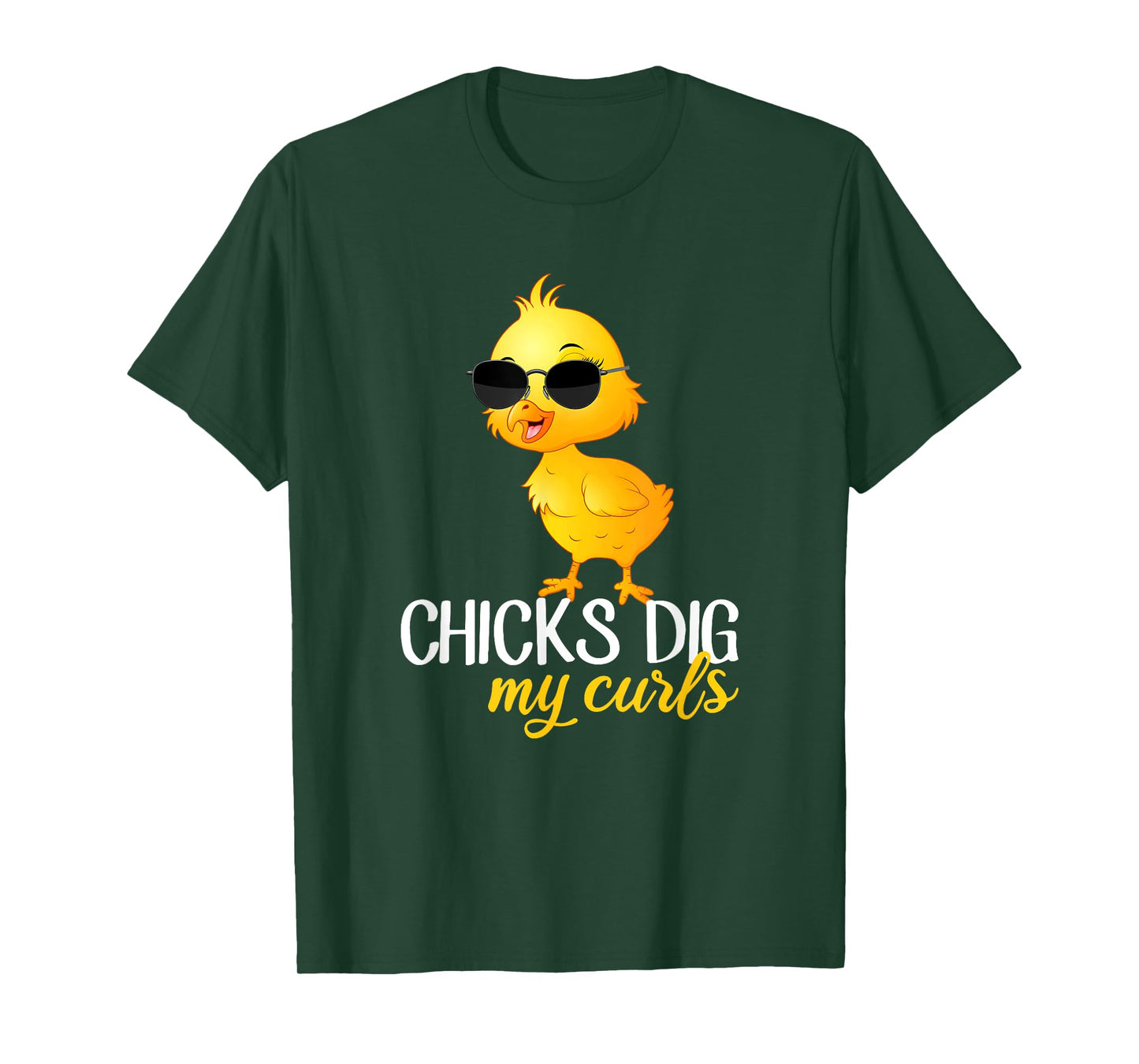 Chicks dig my curls, hair toddler T-Shirt