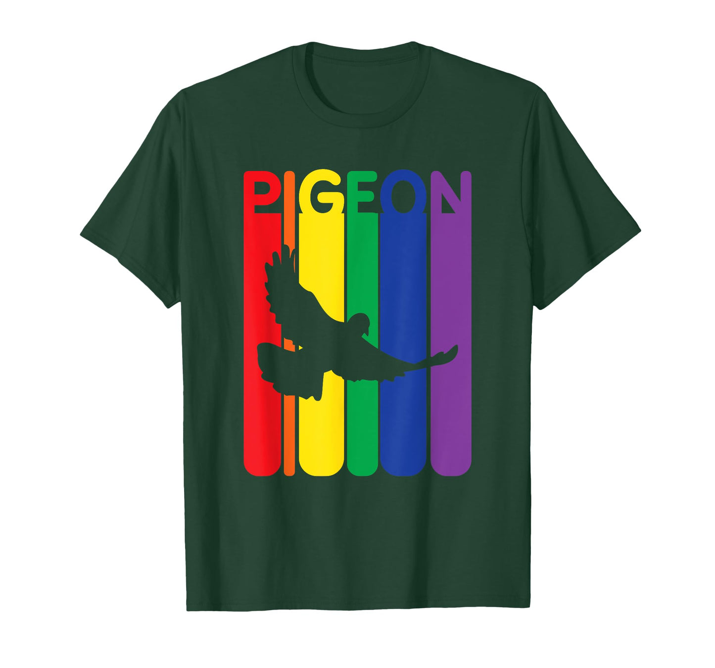 Pigeon Enthusiast Colorful Bird Lover Gift T-Shirt