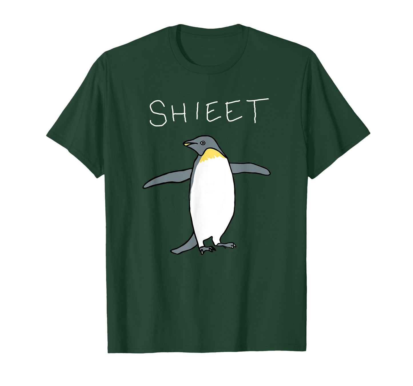Reckful womens With Smaller shieet the penguin, Green, Small US