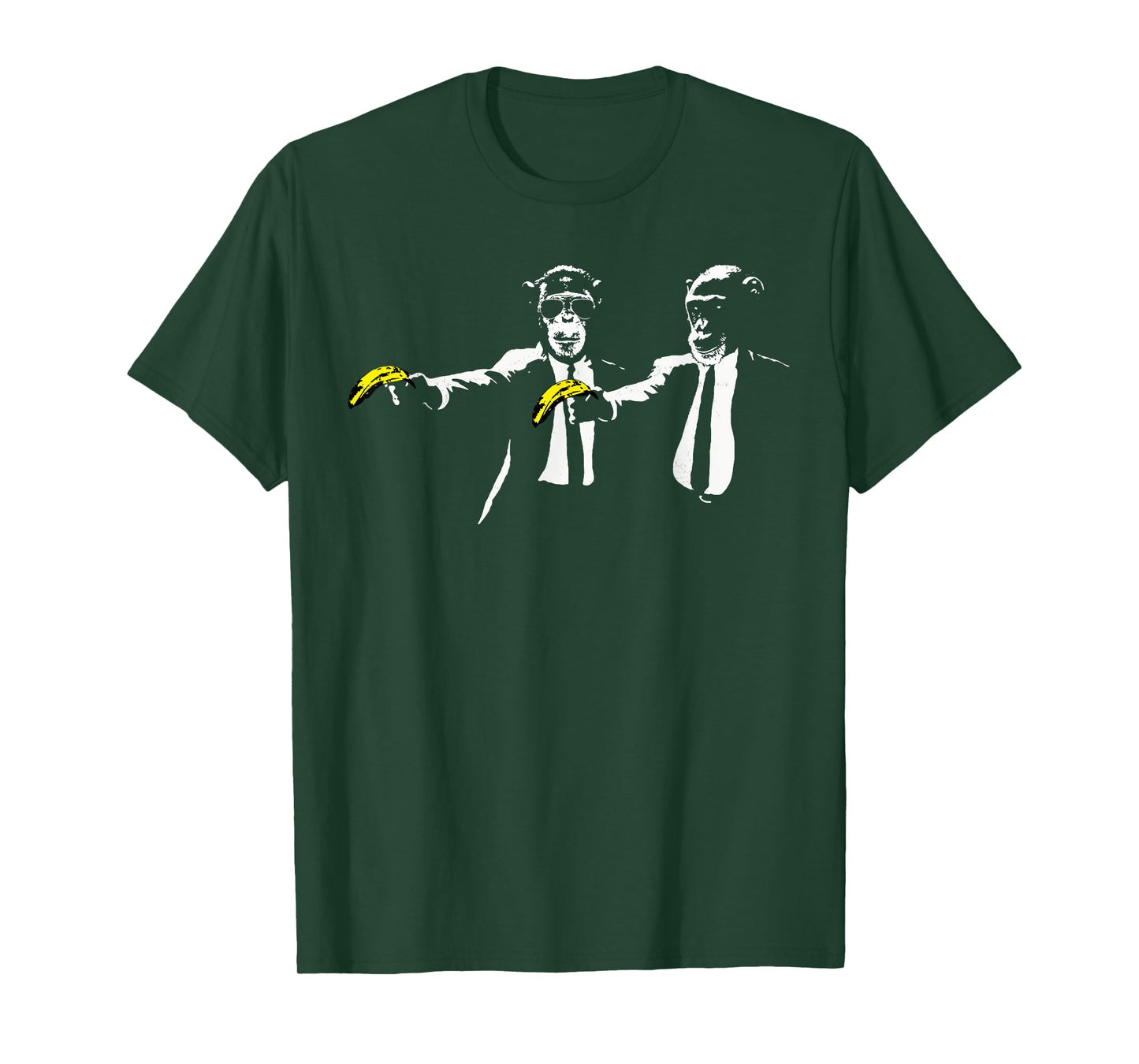 Monkey banana gun grafiti T-Shirt