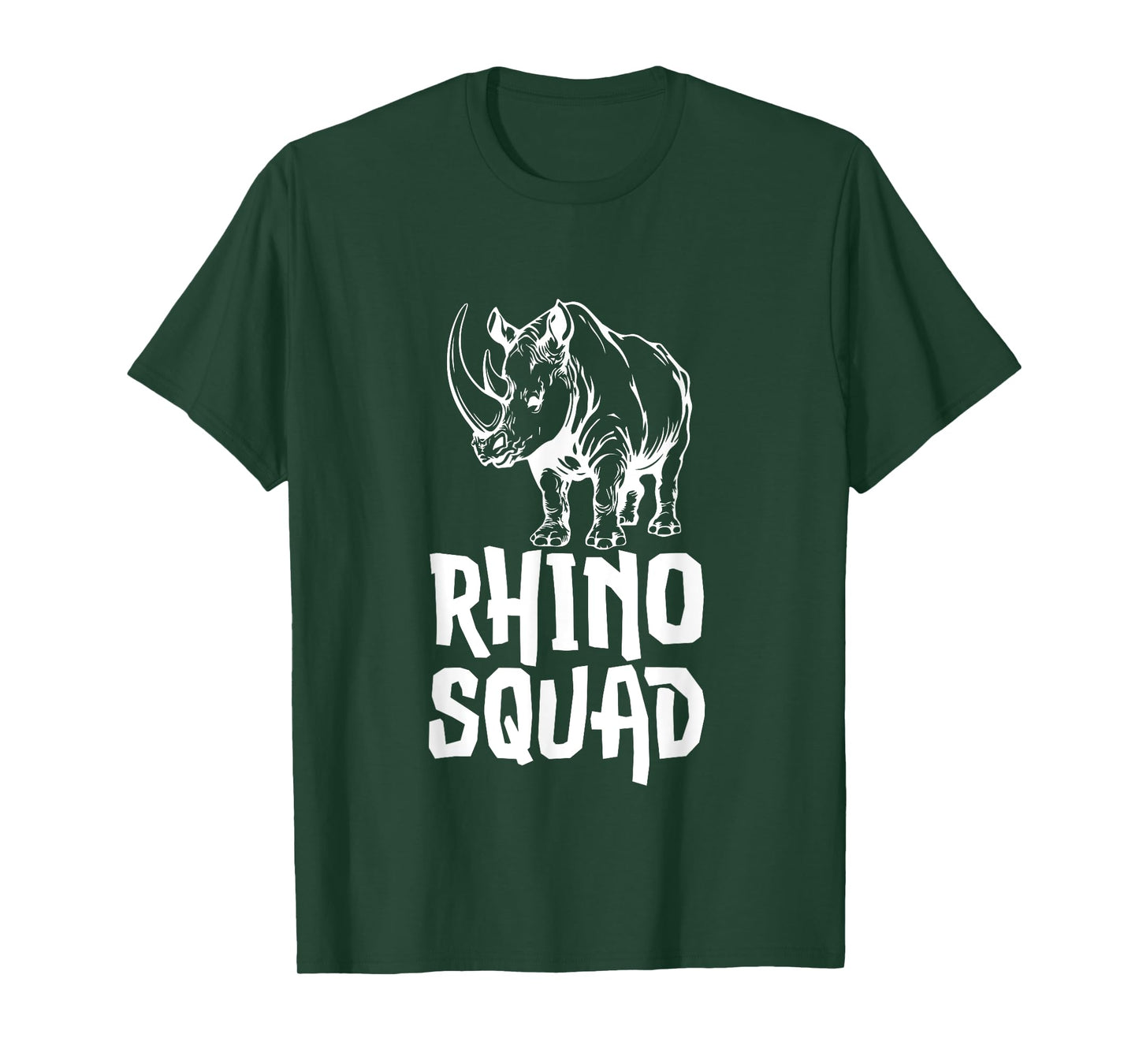 Team Rhino Squad Gifts Funny Rhinoceros Animal Lover T-Shirt