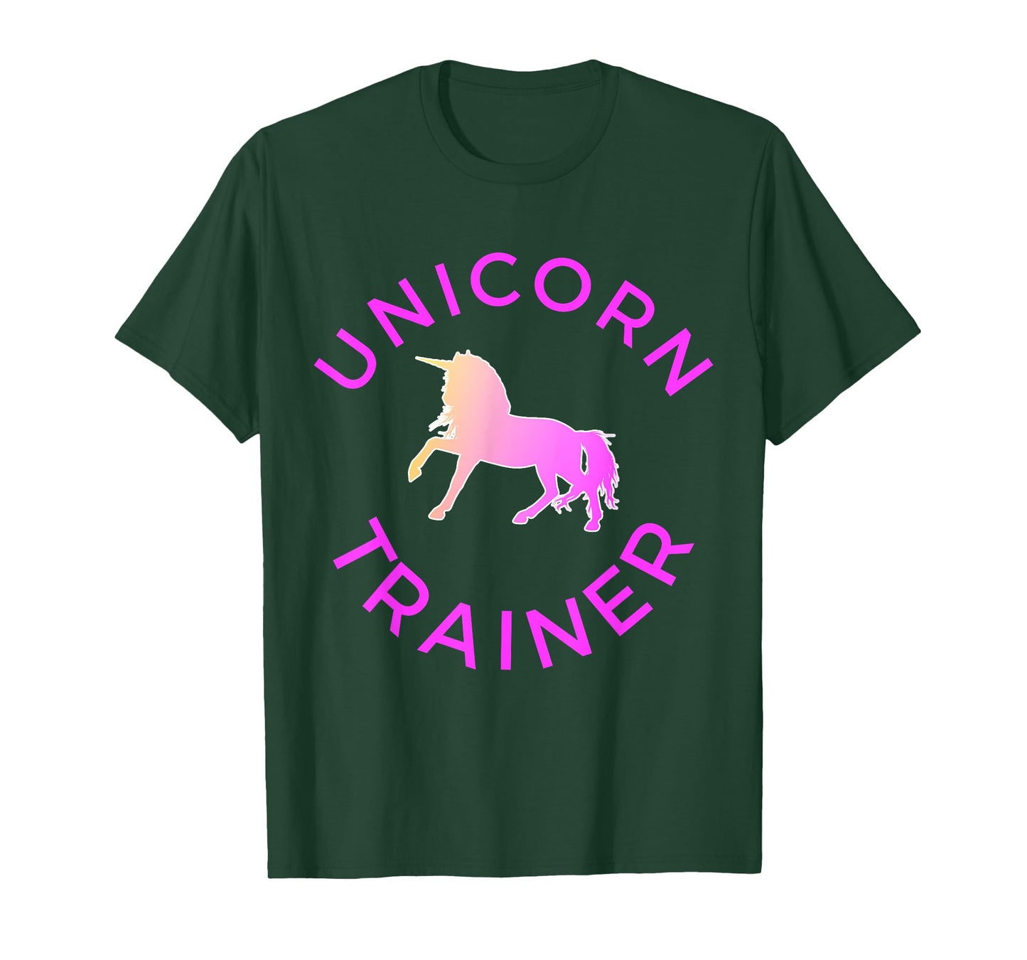 Unicorn Trainer Novelty Tshirt For Unicorn Lovers T-Shirt