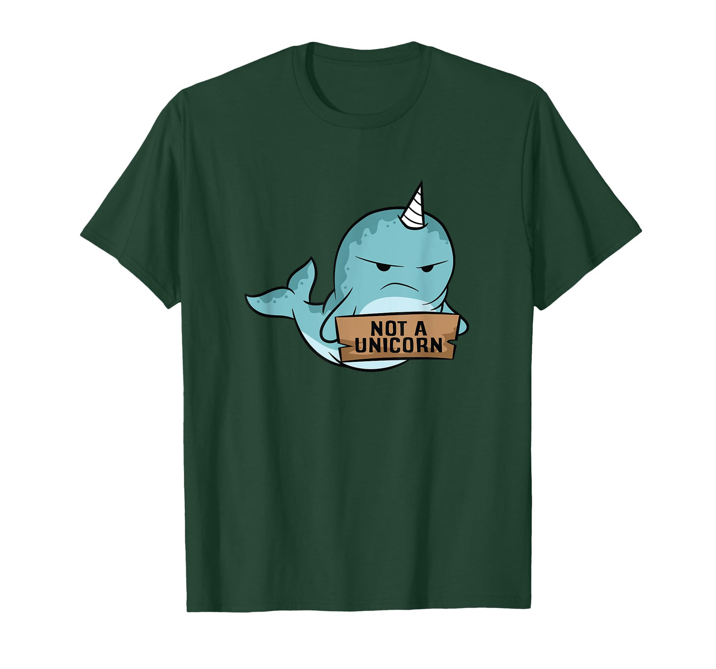Narwhal Not A Unicorn Cute Narwhale T-Shirt