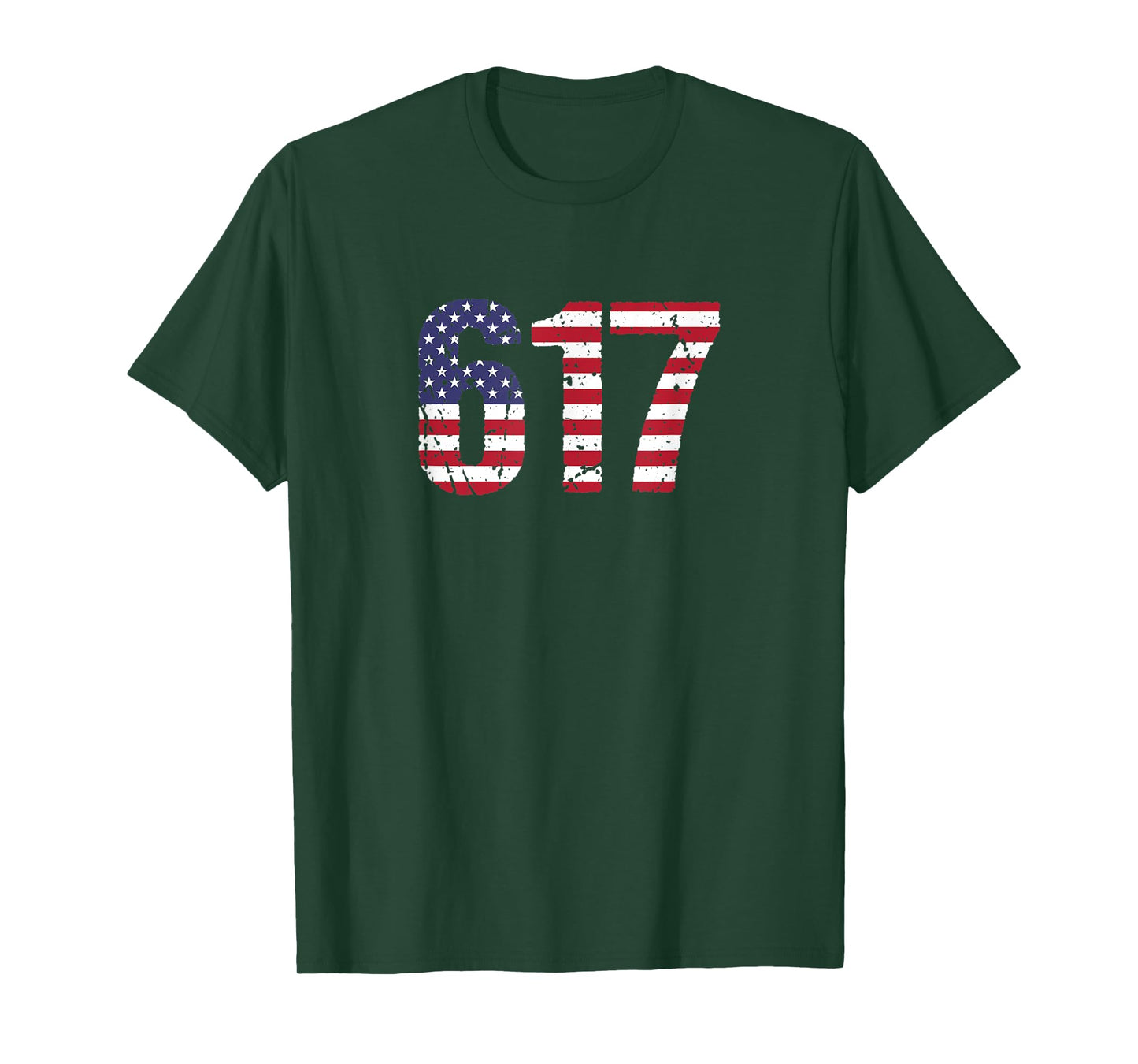 617 Massachusetts Area Code T-Shirt