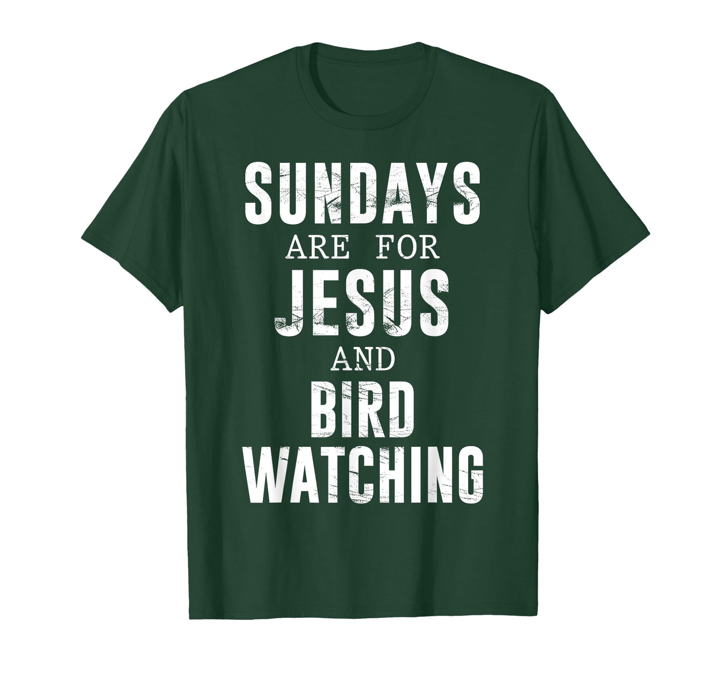Sundays Are For Jesus & Bird Watching T-Shirt