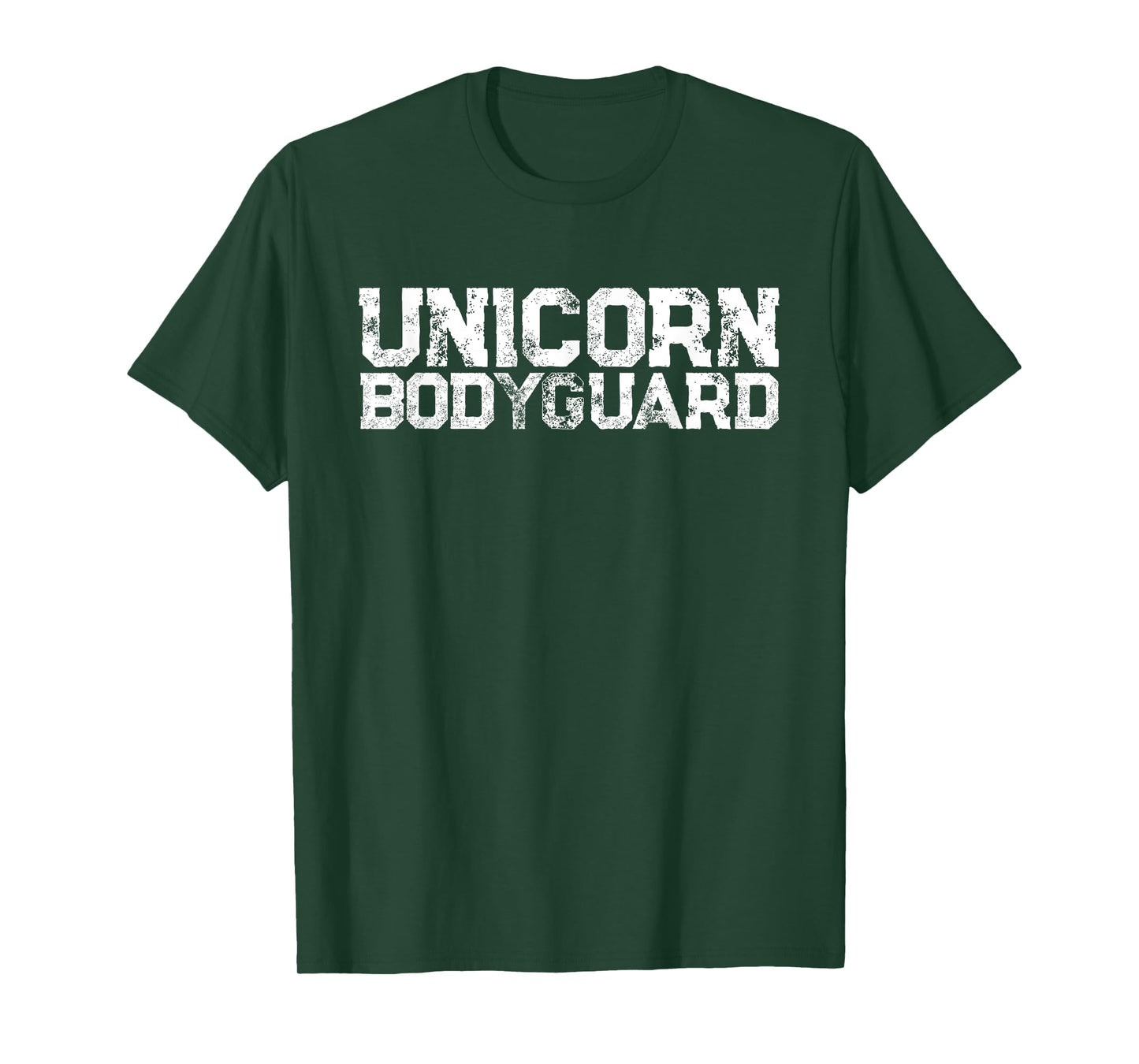 Funny Dad Halloween Costume Unicorn Bodyguard unicorn Dad T-Shirt