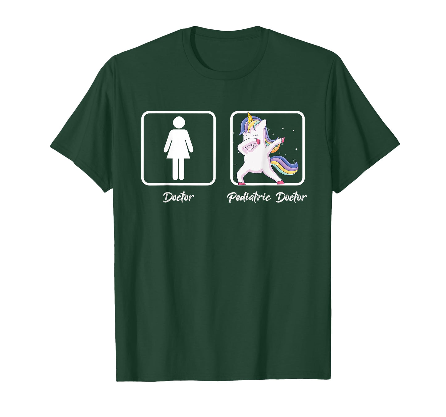 Unicorn Doctor Pediatric Children Health Pediatrician Gift T-Shirt