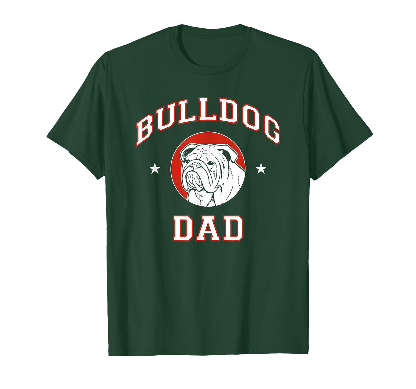 Bulldog Dad Dog Father Men Women Girls Kids T-Shirt