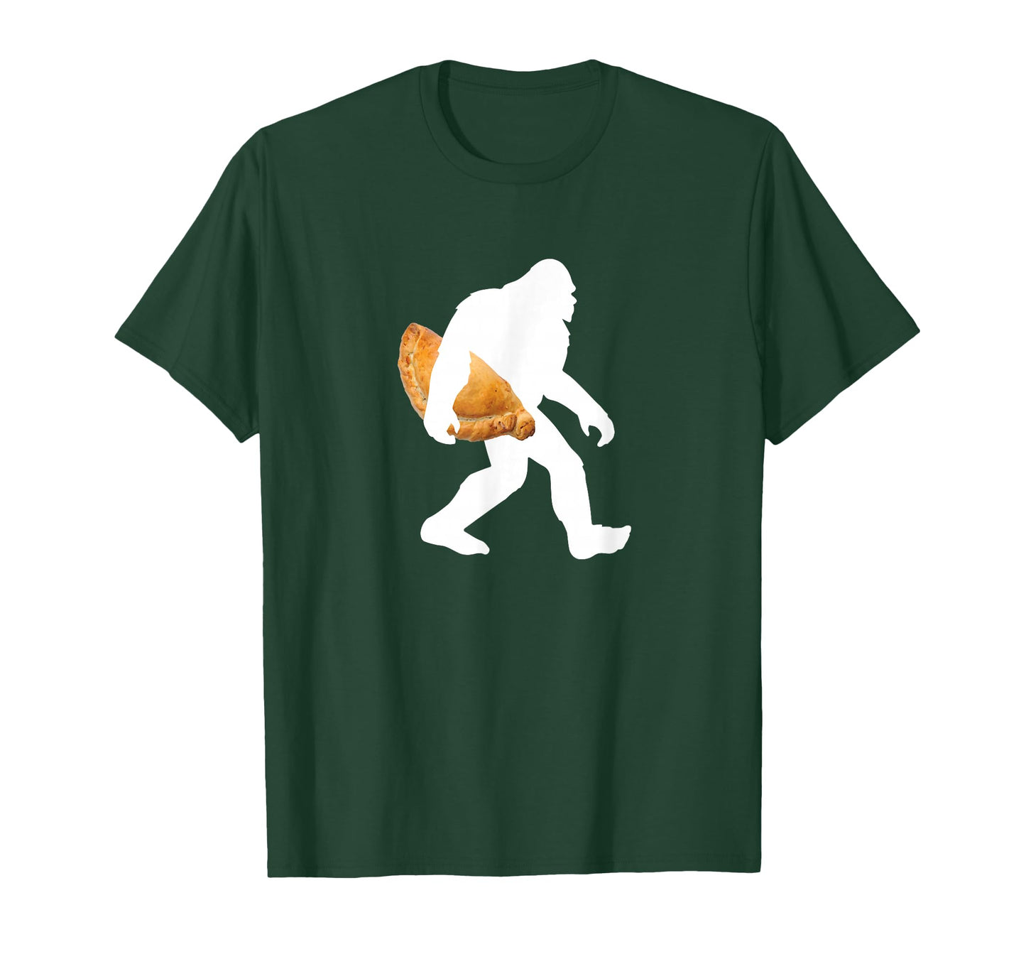 Yooper & 906 T-shirt Supply Bigfoot Huge Pasty T-Shirt funny Sasquatch UP Michigan T-Shirt