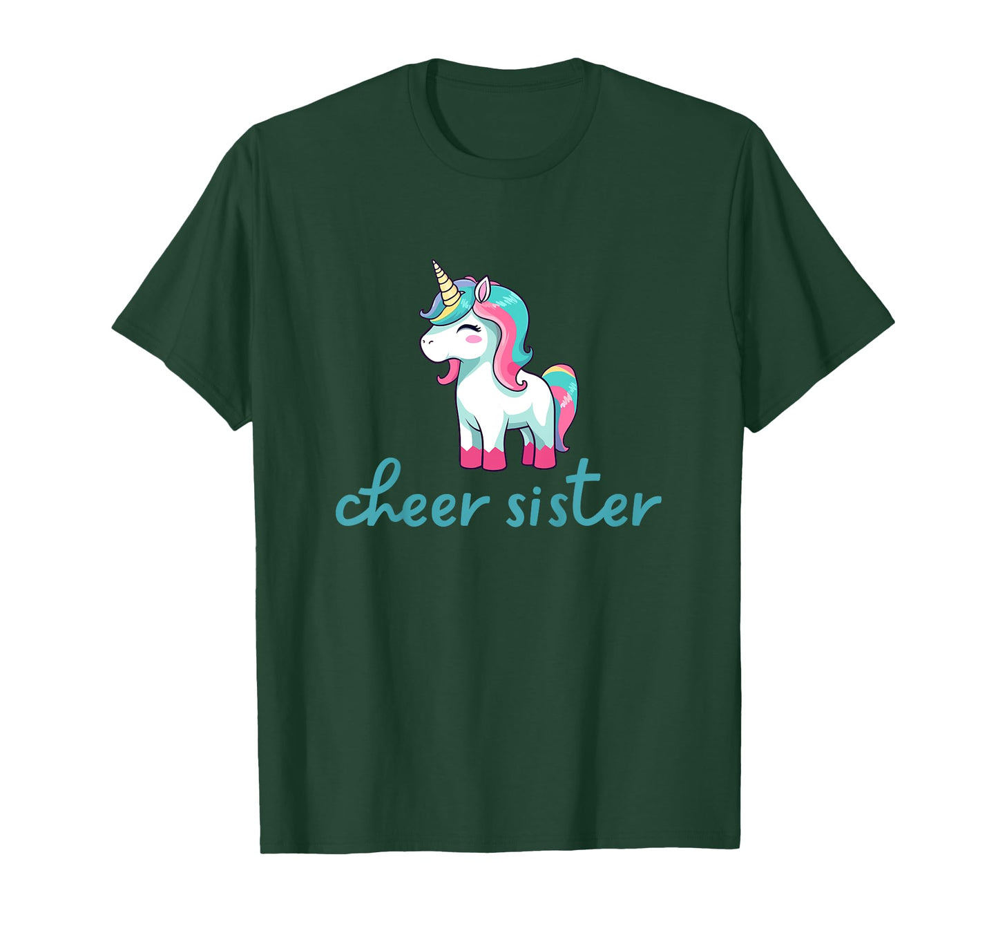 Kids Cheer Sister Cheerleading T-Shirt