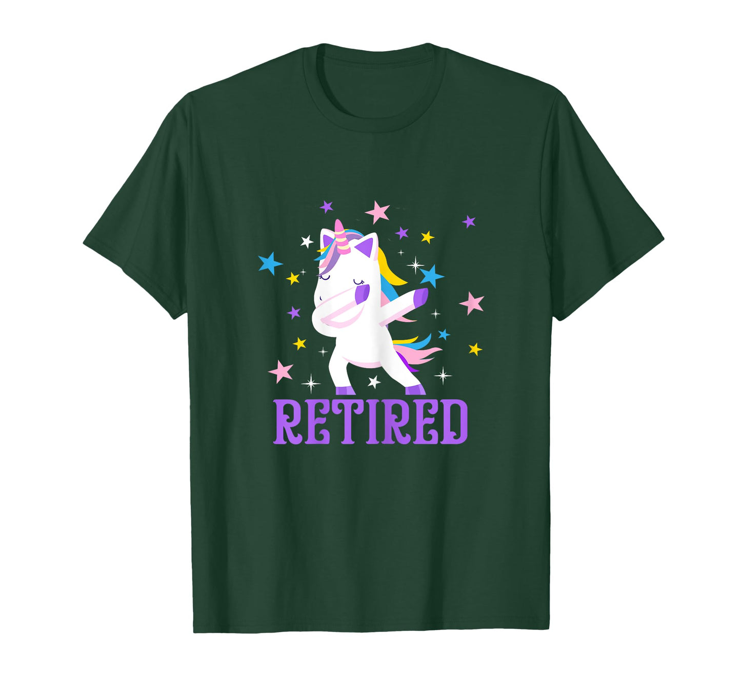 Retired 2022 Unicorn Retirement Gift Women T-Shirt