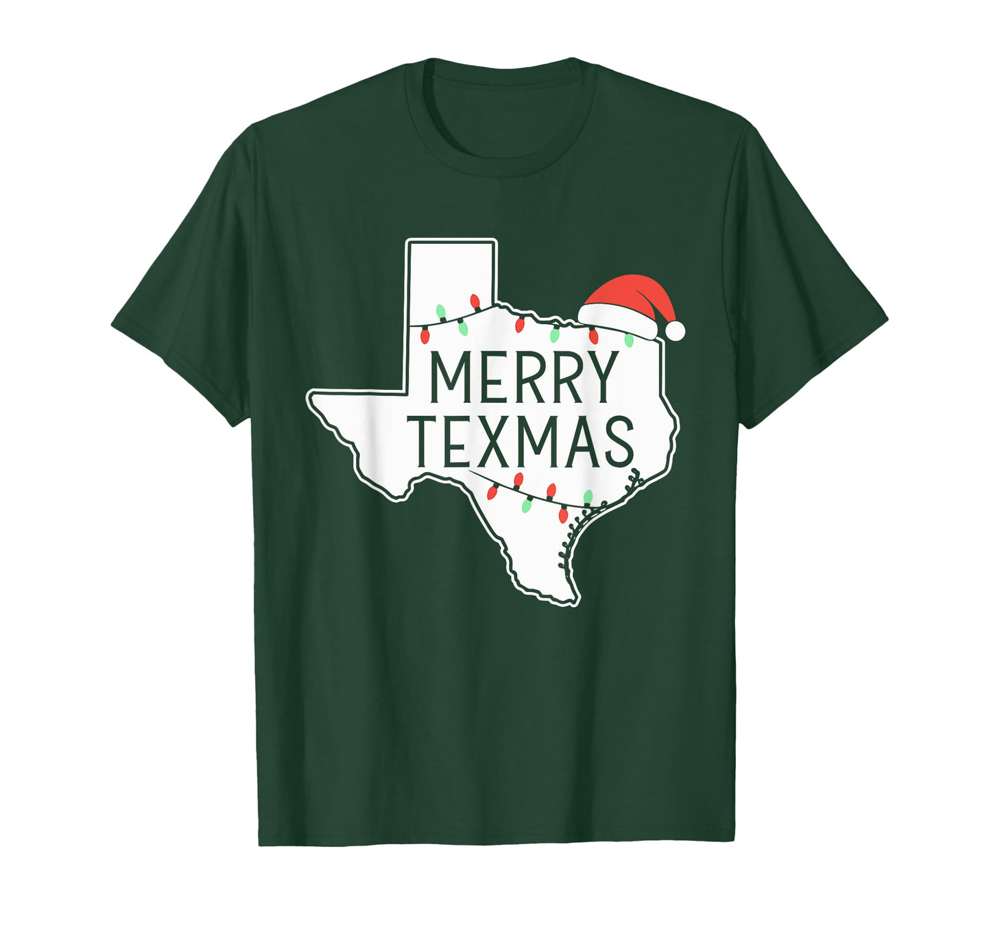 Merry Texmas Texas State Christmas T-Shirt