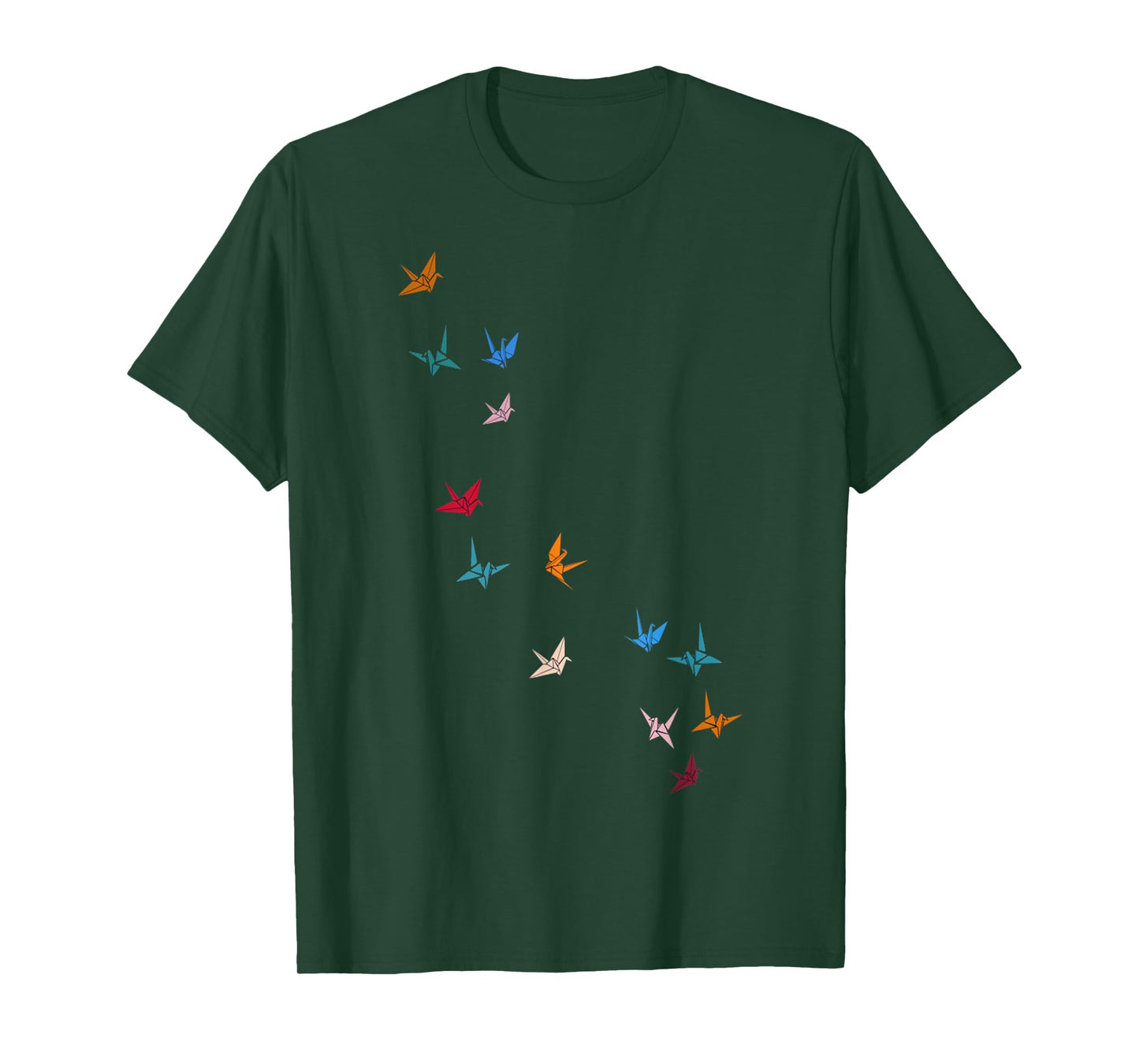 Flying Paper Cranes Birds