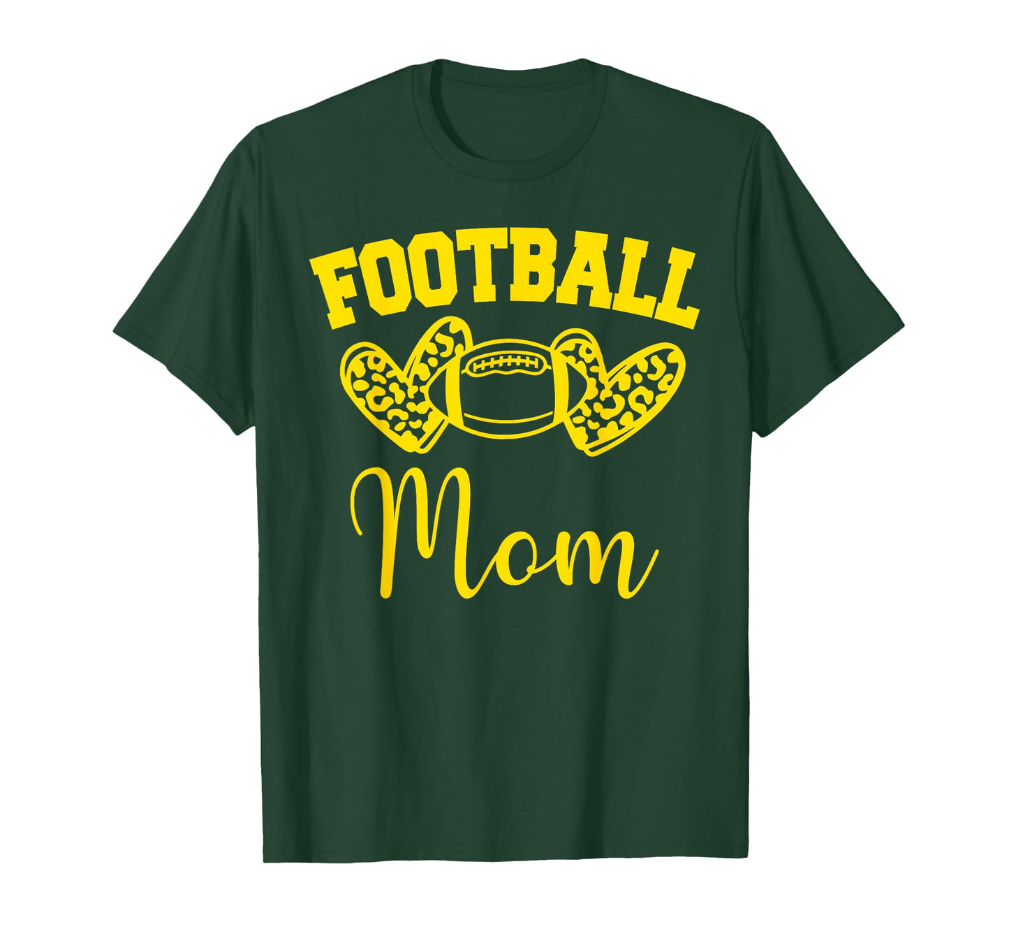 American Football Mom Football Family Matching T-Shirt