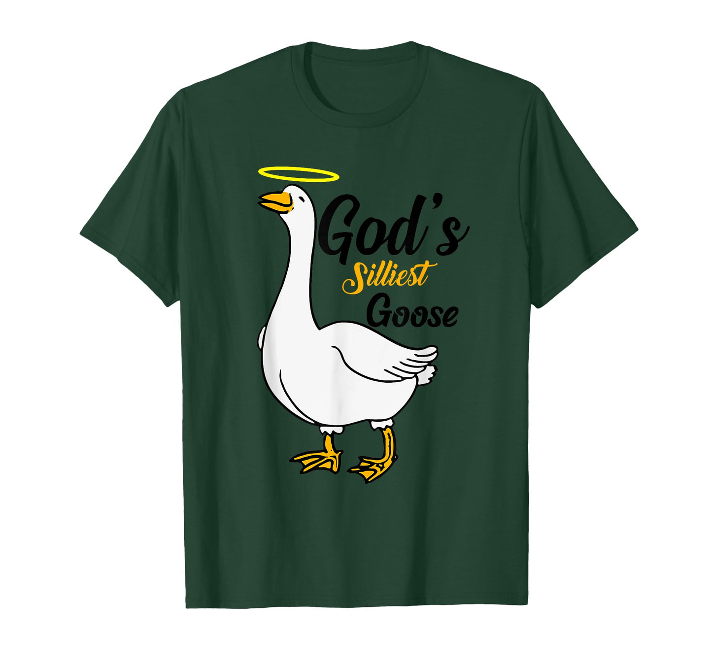 God's Silliest Goose Bird Animal Goose Honk Memes Lovers T-Shirt