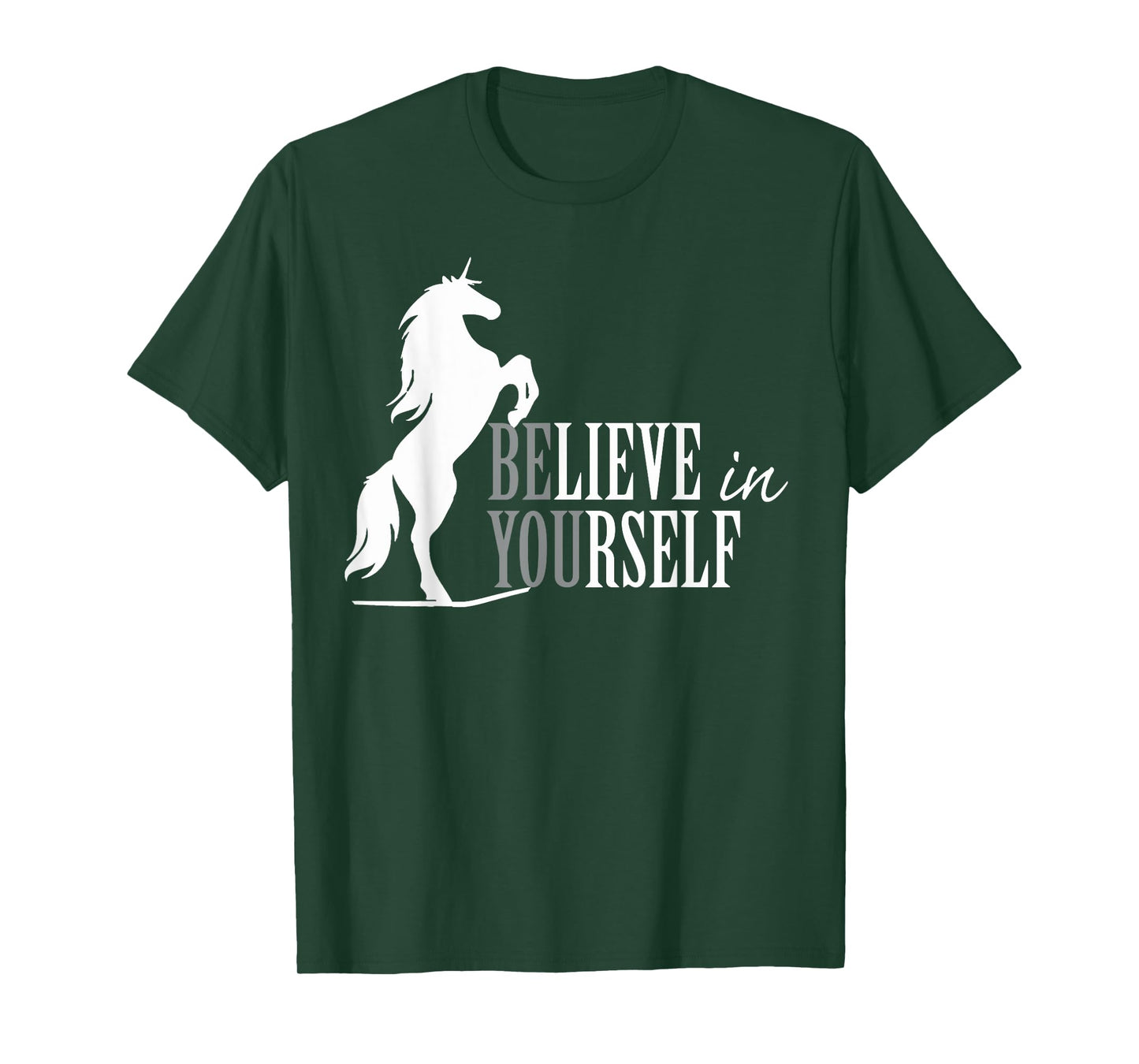 Belive in yourself unicorn t-shirt T-Shirt